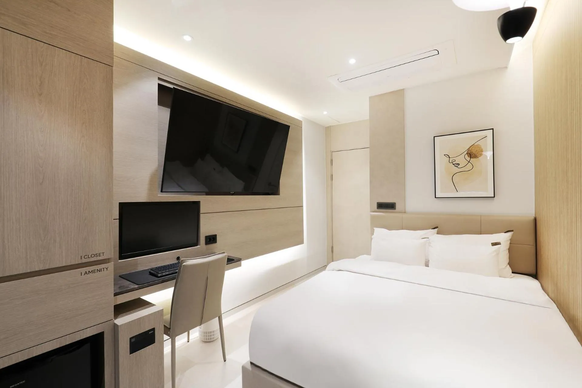 Bed in Hound Hotel Asan Terminal