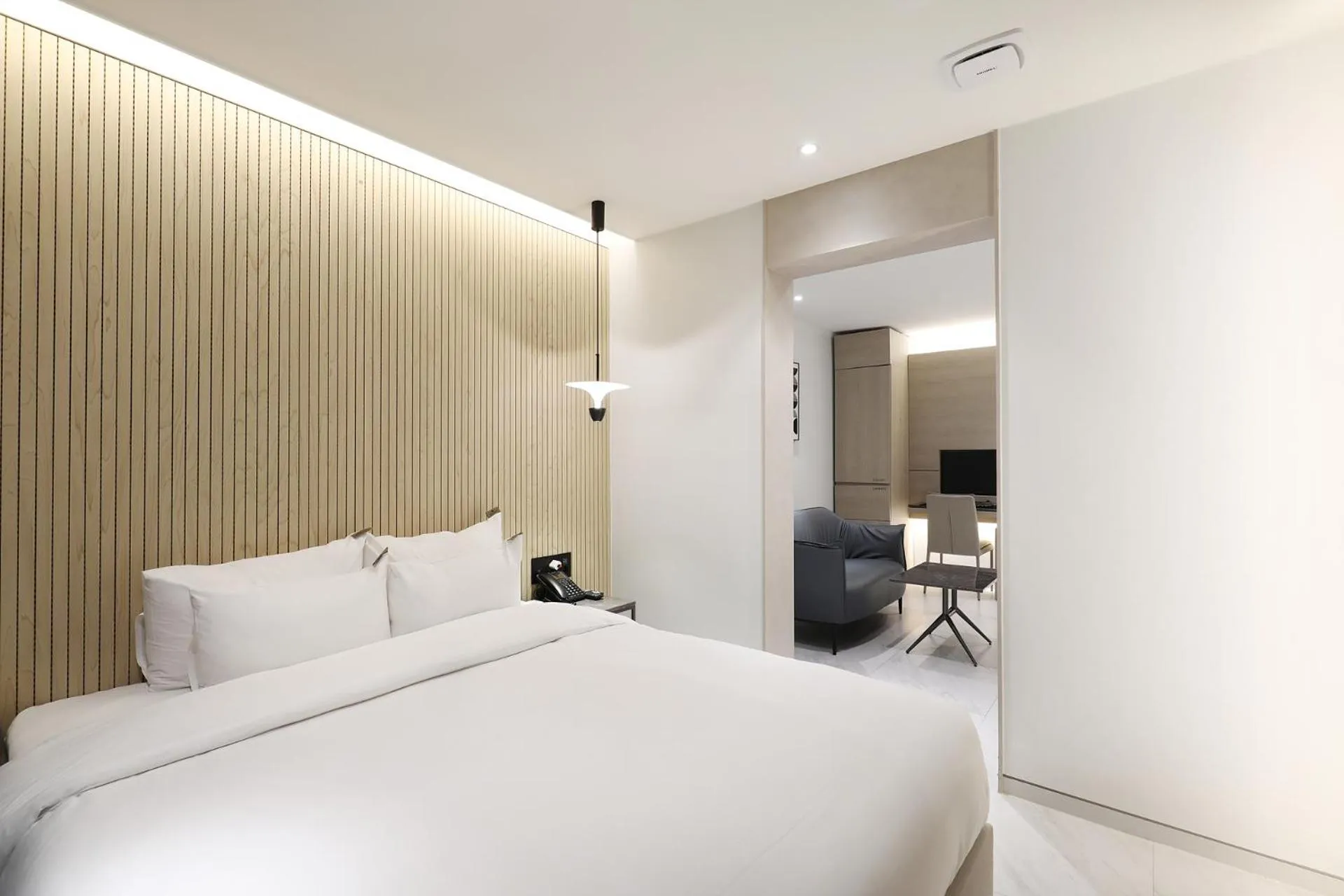 Bed in Hound Hotel Asan Terminal