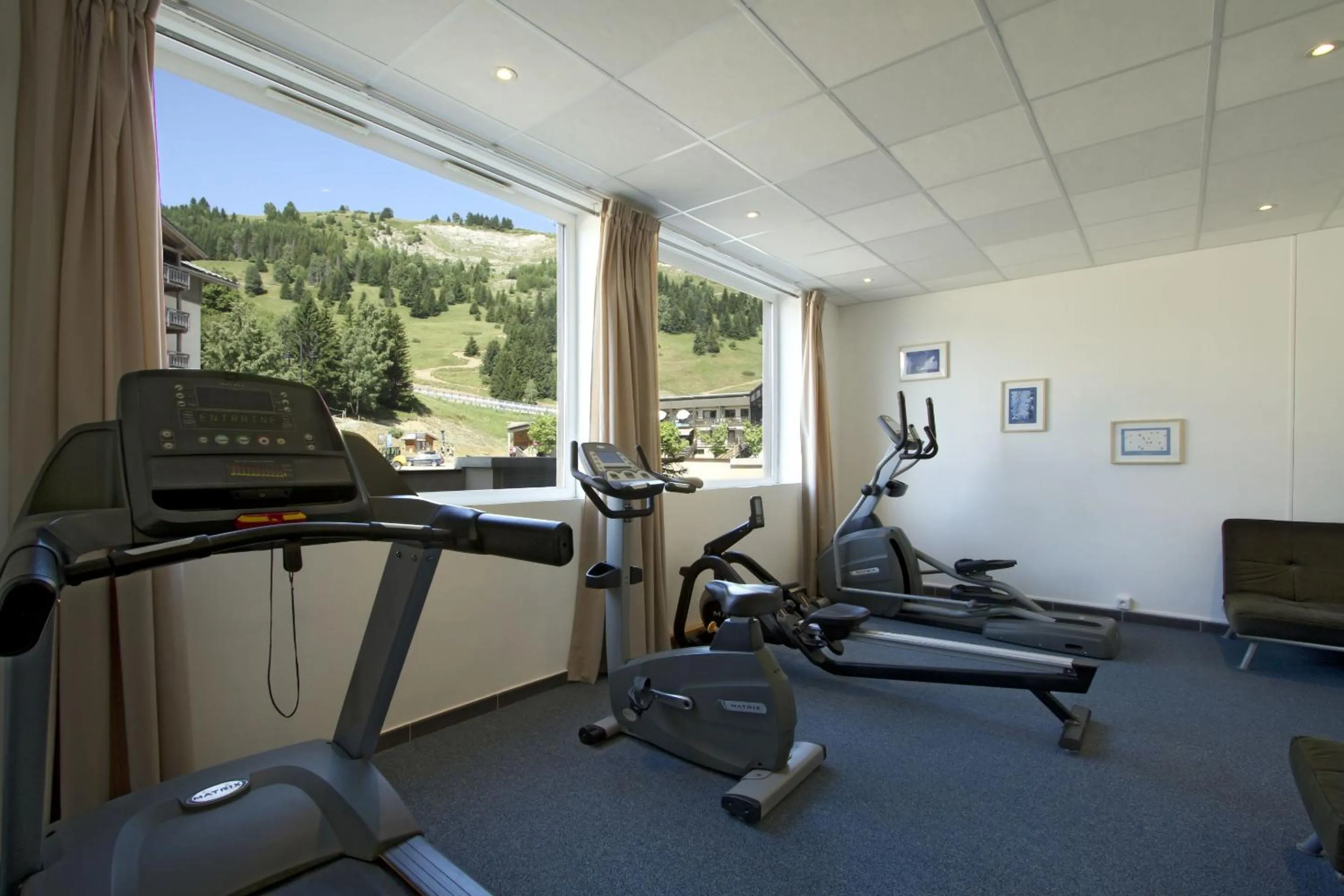 Fitness centre/facilities in Résidence Odalys Les Balcons d'Auréa