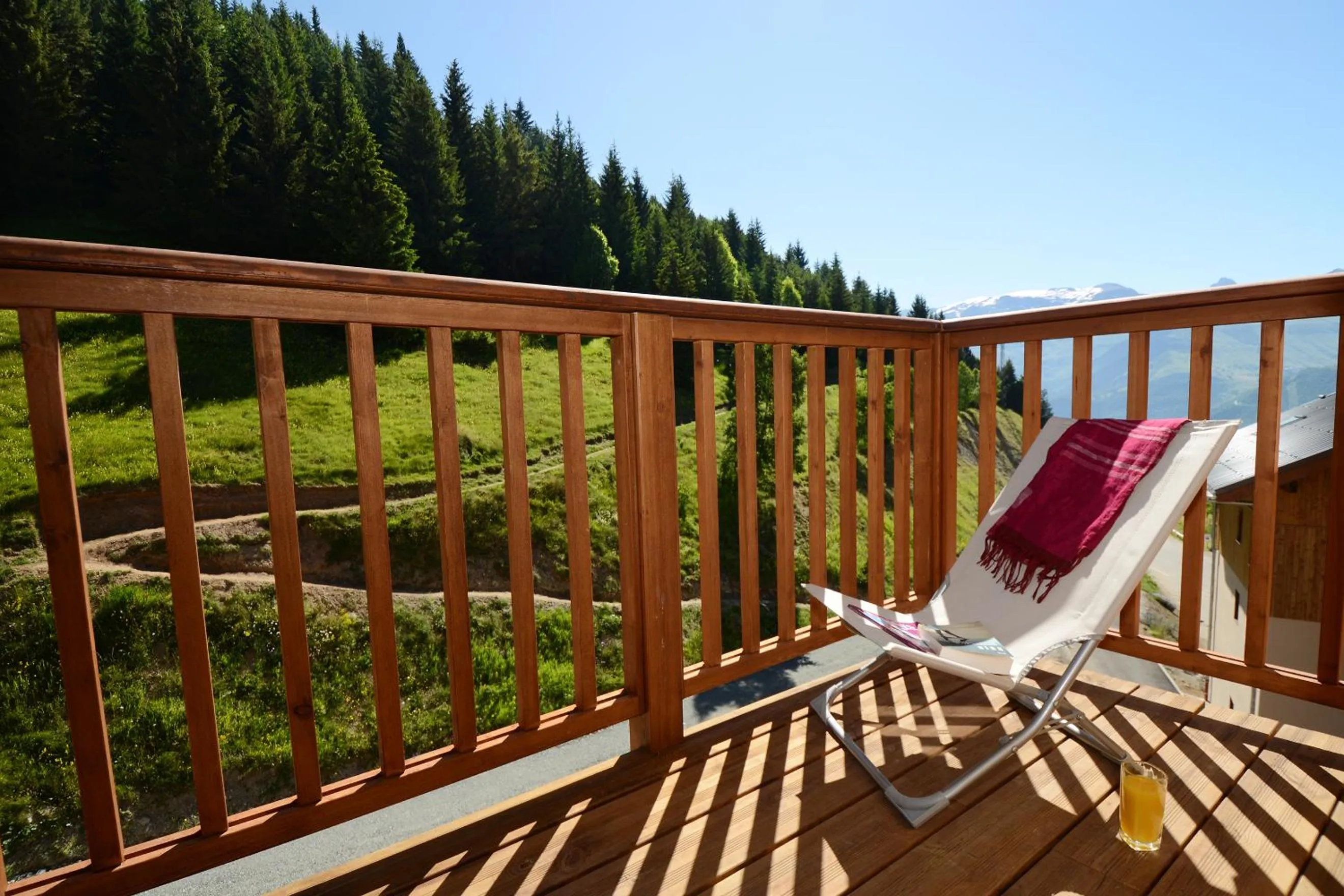 Balcony/Terrace in Résidence Odalys Les Balcons d'Auréa