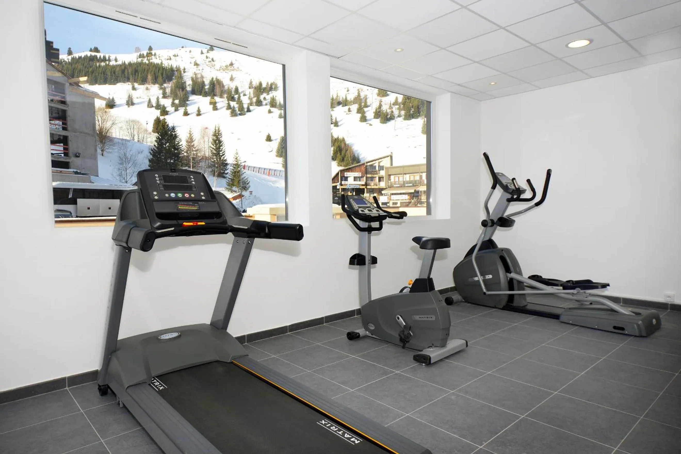 Fitness centre/facilities in Résidence Odalys Les Balcons d'Auréa