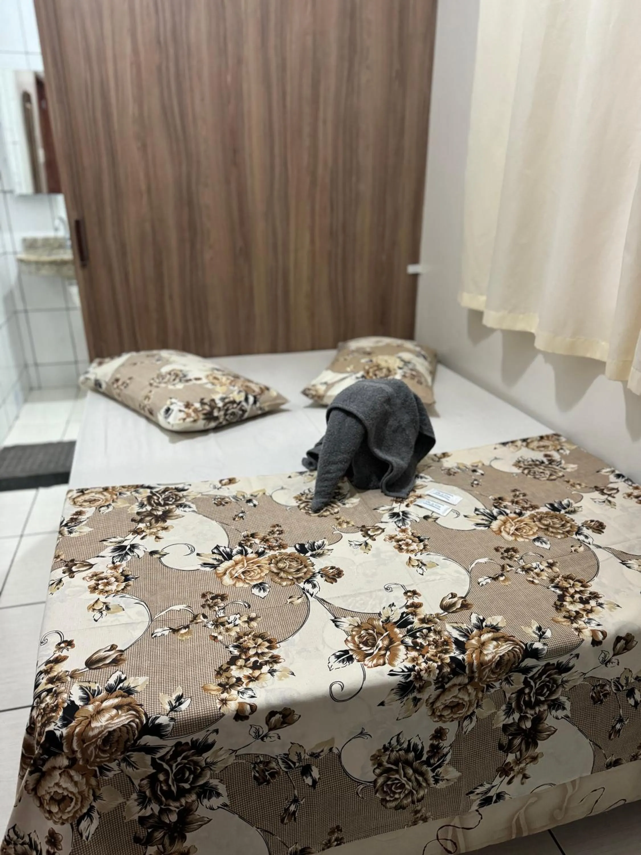 Bed in Pousada Rabake