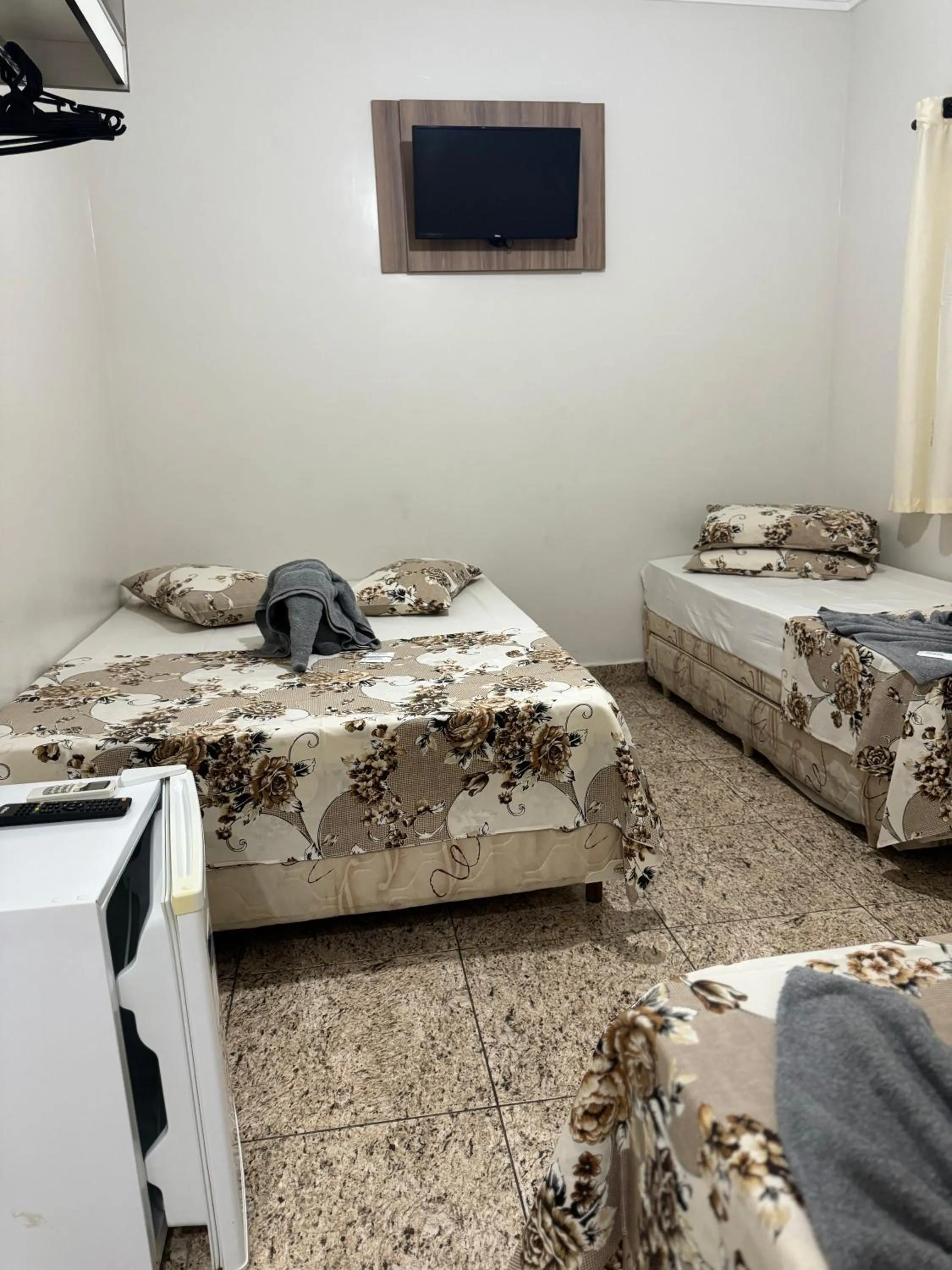 TV and multimedia, Bed in Pousada Rabake