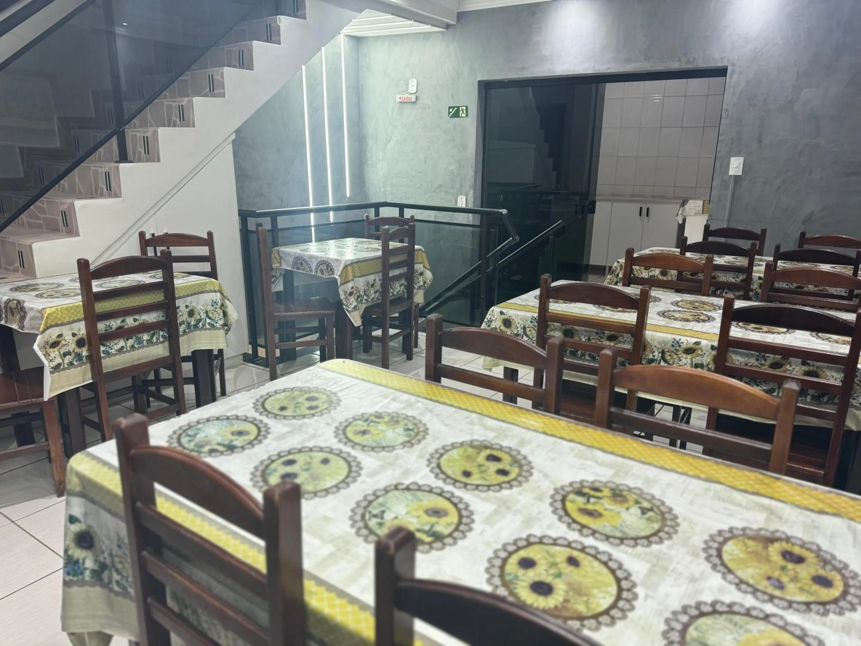 Dining area in Pousada Rabake