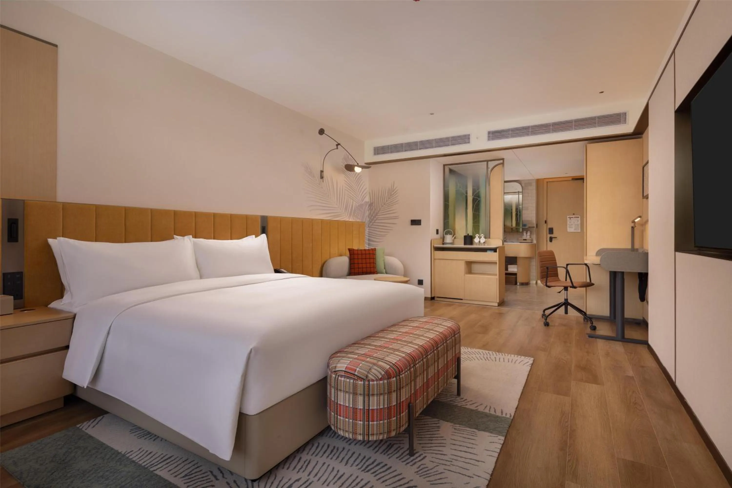 Bed in Hilton Garden Inn Shaoguan Furong New Town