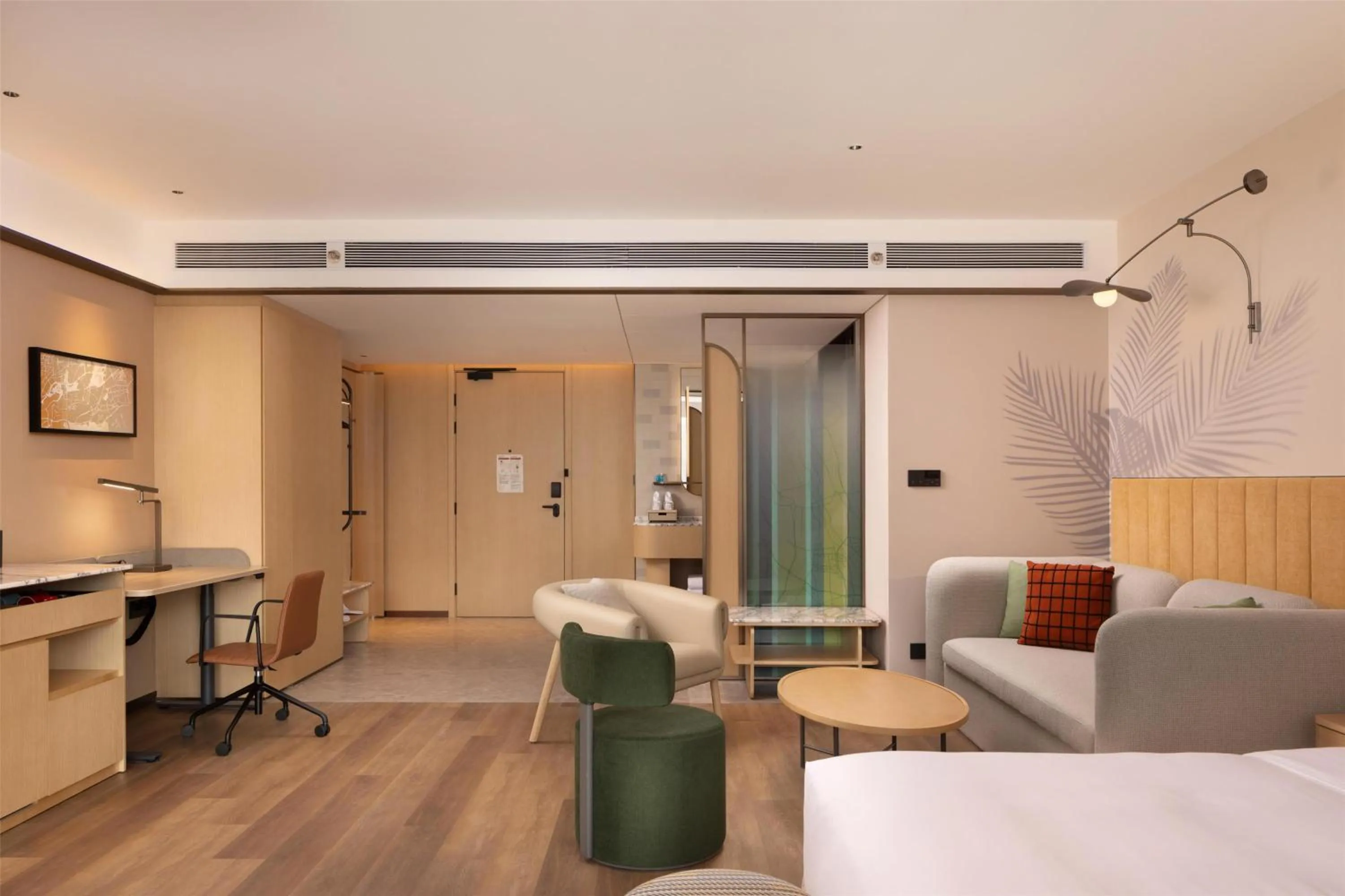 Living room in Hilton Garden Inn Shaoguan Furong New Town