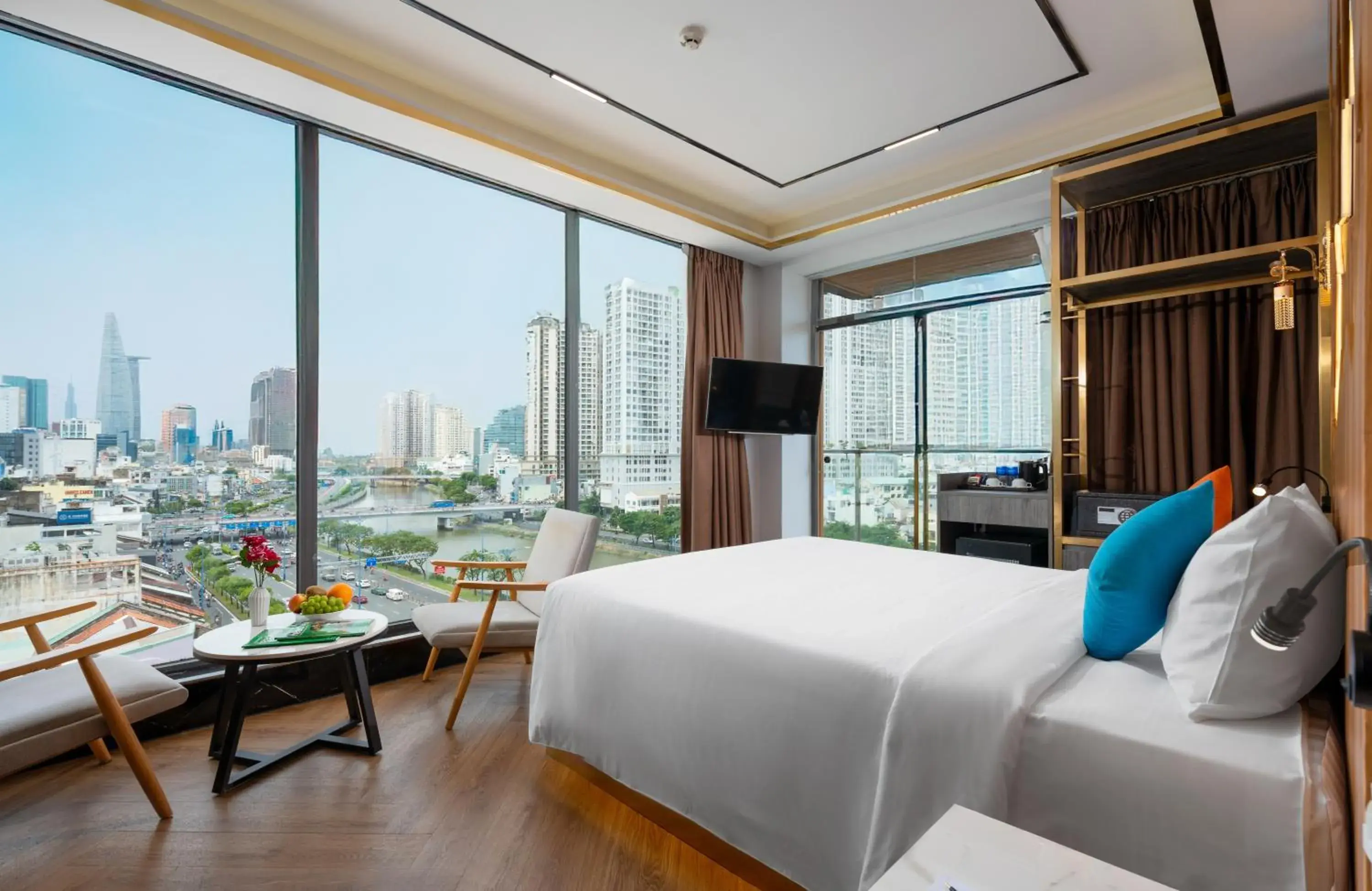 Bedroom in G8 Riverside Hotel Saigon Bedroom in G8 Riverside Hotel Saigon