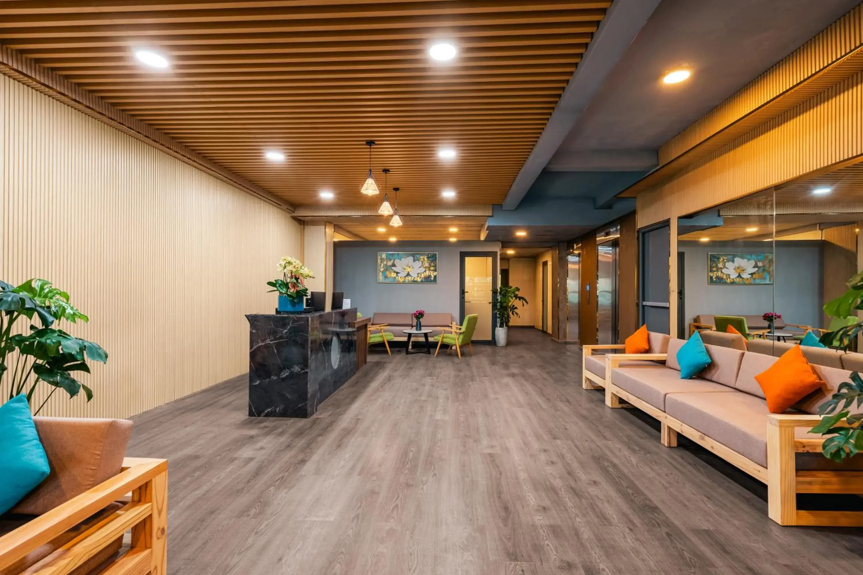 Lobby or reception in G8 Riverside Hotel Saigon Lobby or reception in G8 Riverside Hotel Saigon