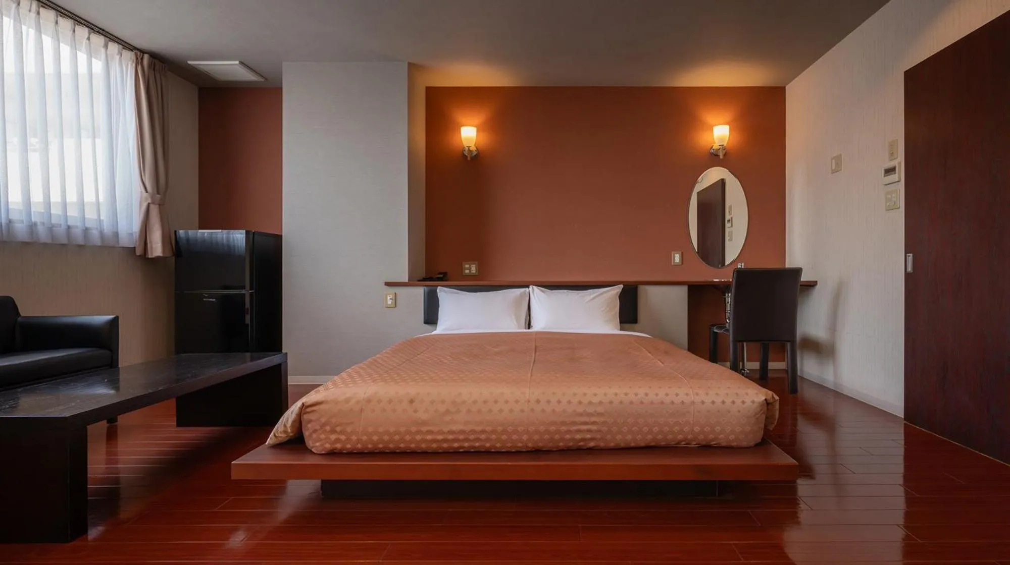 Bedroom, Bed in Quintessa Hotel Fukuoka watanabedori Comic&Books