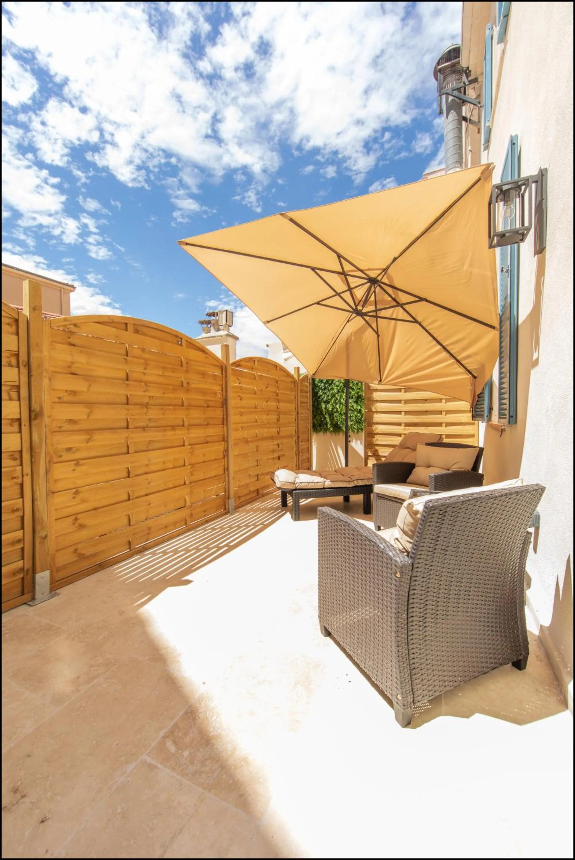 Patio in Hotel Villa Botanica