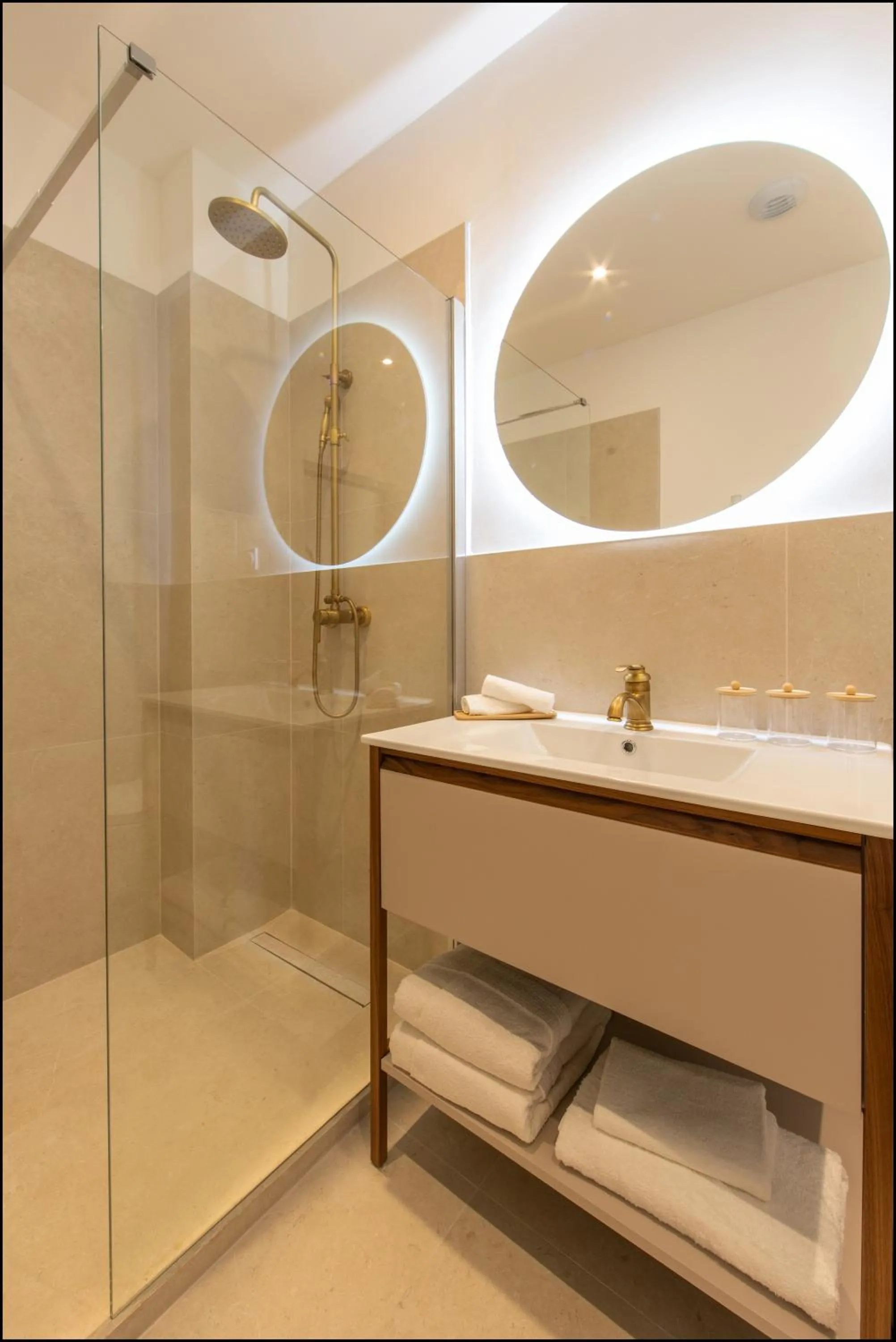 Shower in Hotel Villa Botanica