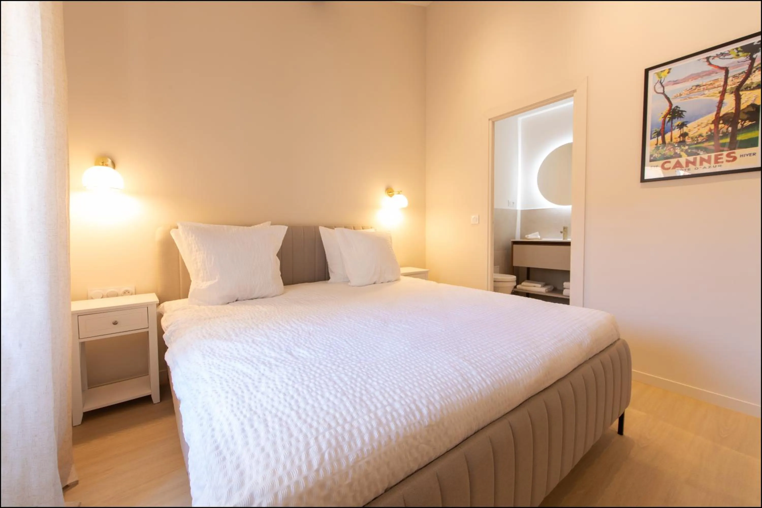 Bed in Hotel Villa Botanica