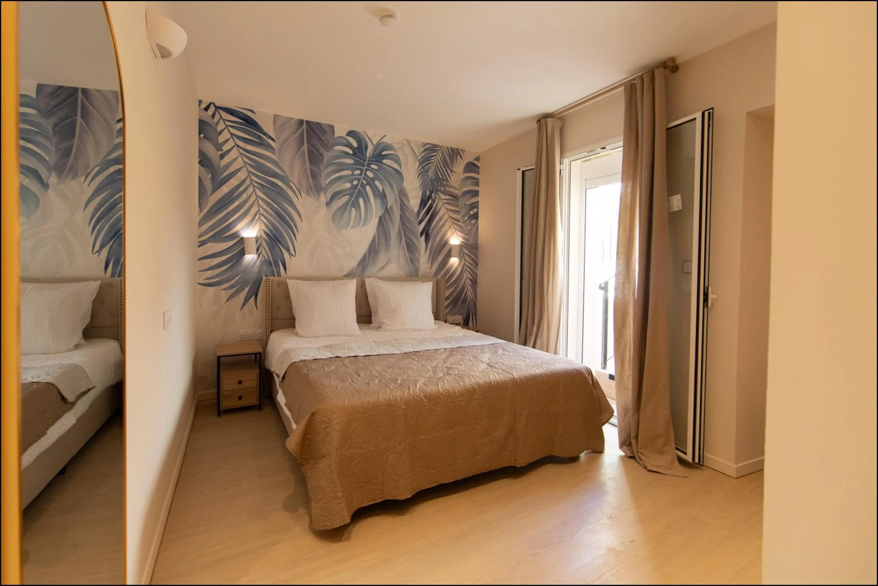 Bed in Hotel Villa Botanica