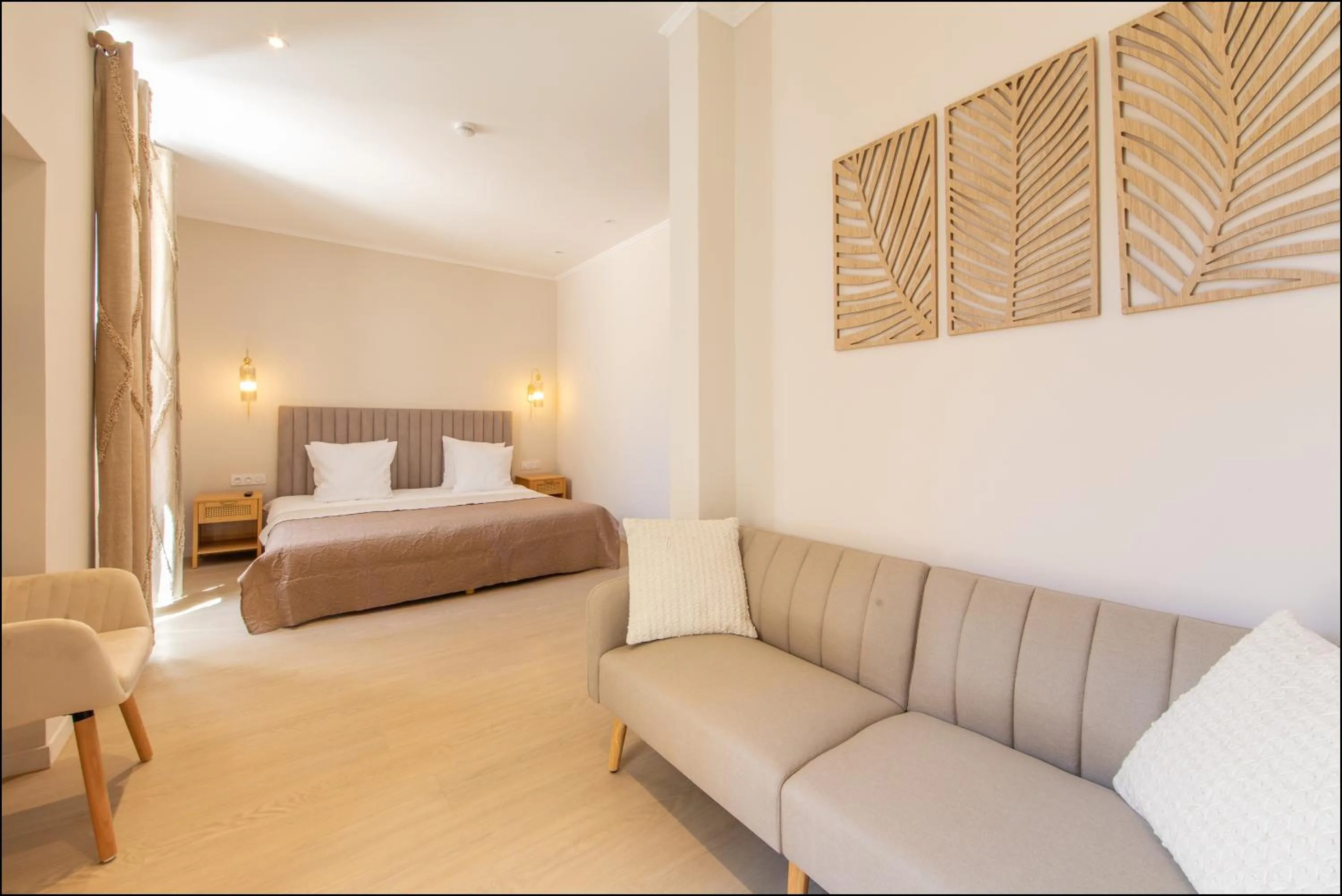 Bed in Hotel Villa Botanica