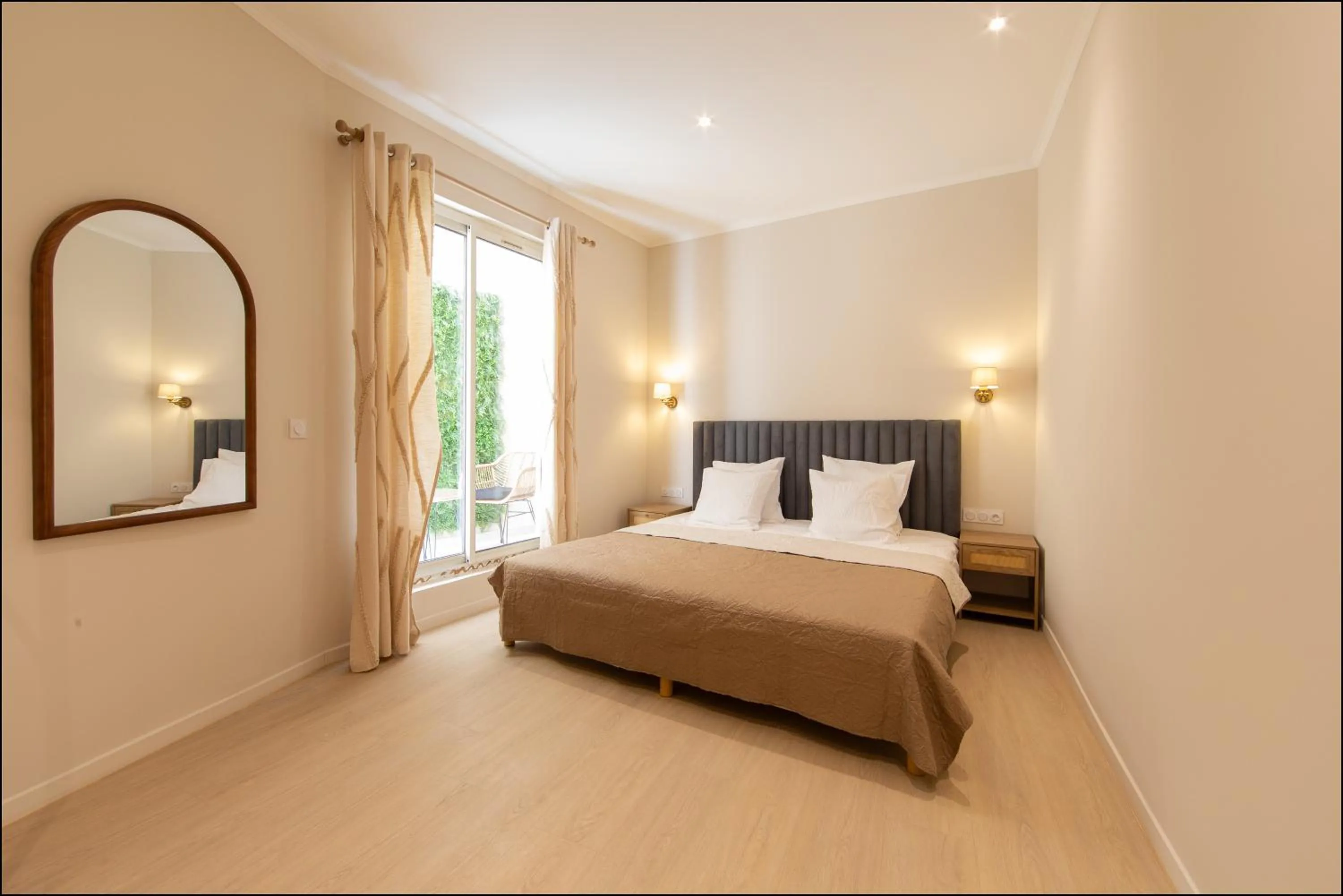 Bed in Hotel Villa Botanica