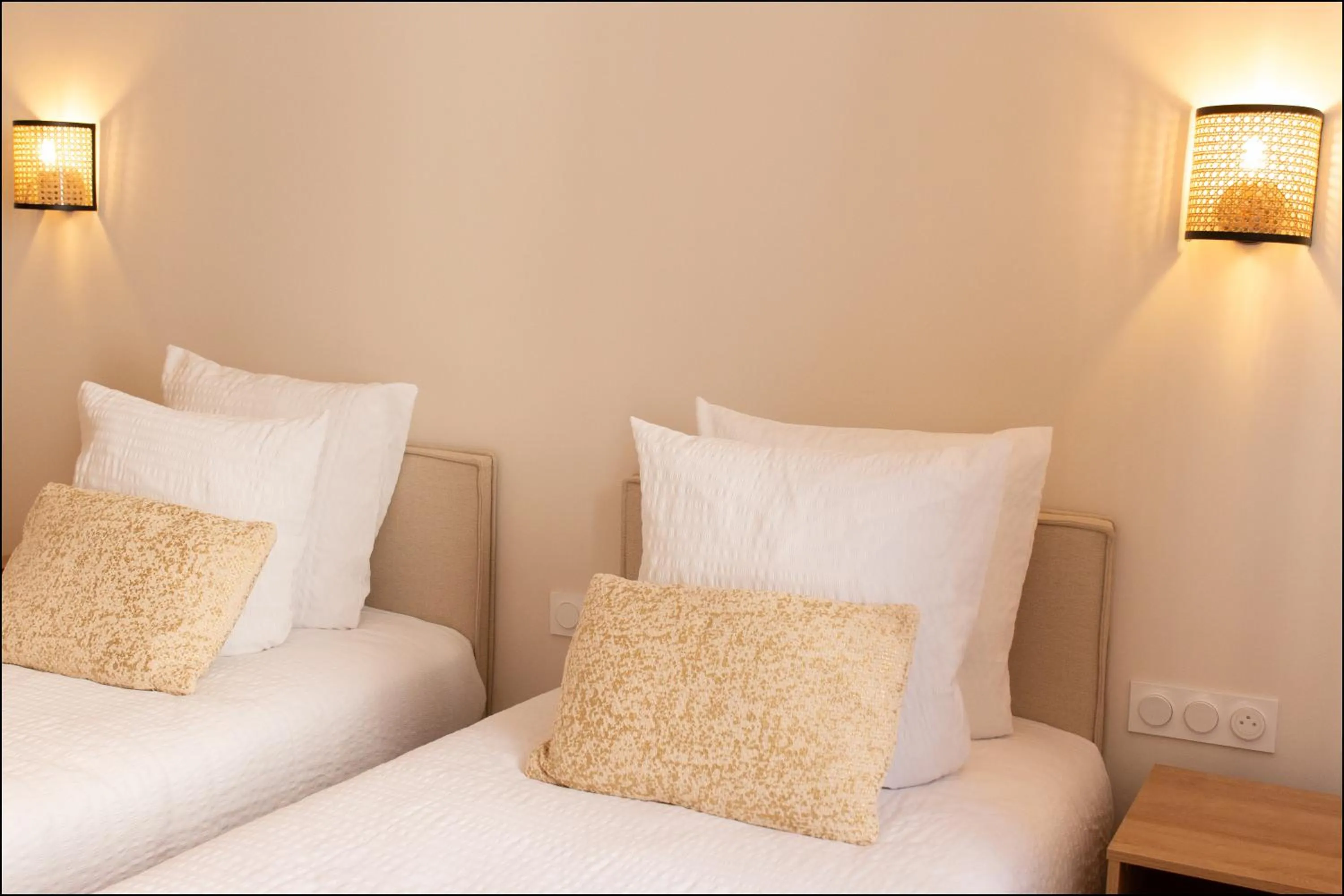 Bed in Hotel Villa Botanica