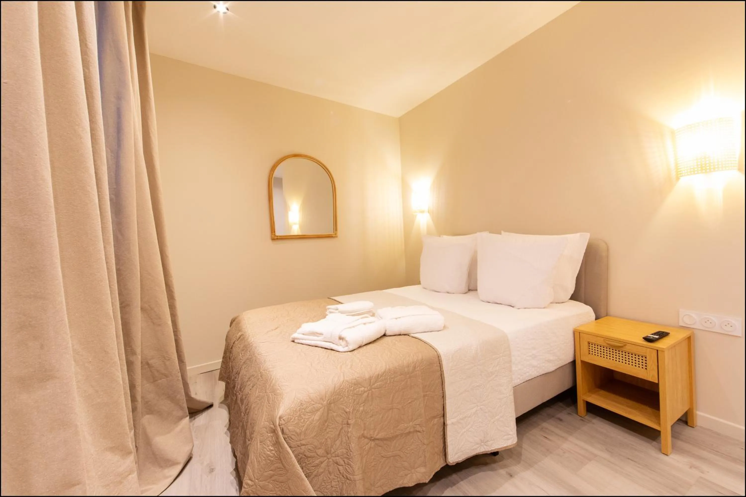Bed in Hotel Villa Botanica