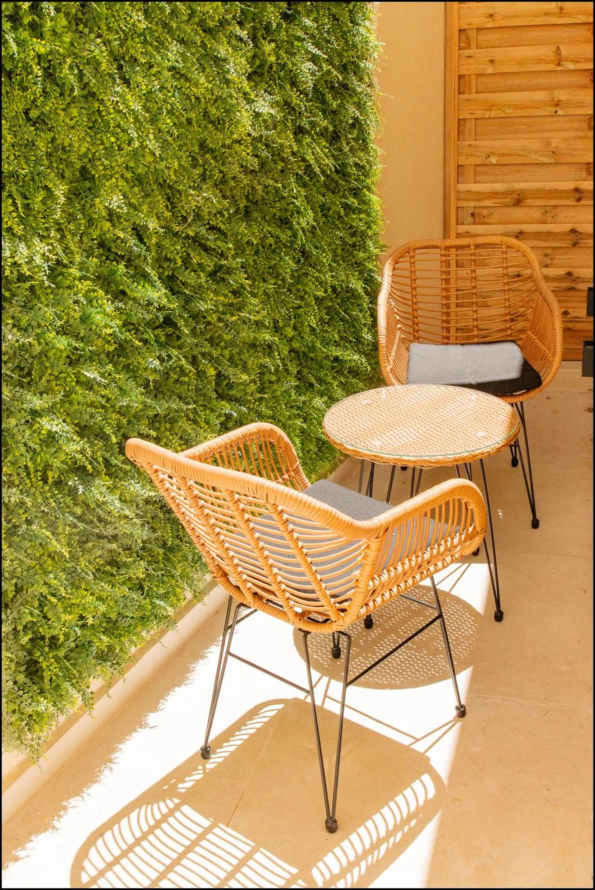 Patio in Hotel Villa Botanica