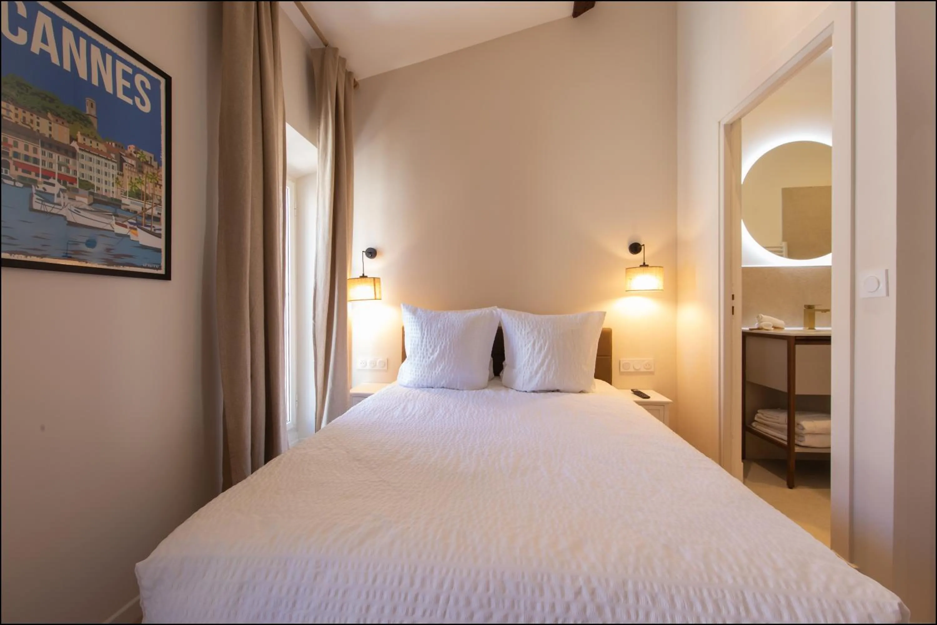 Bed in Hotel Villa Botanica