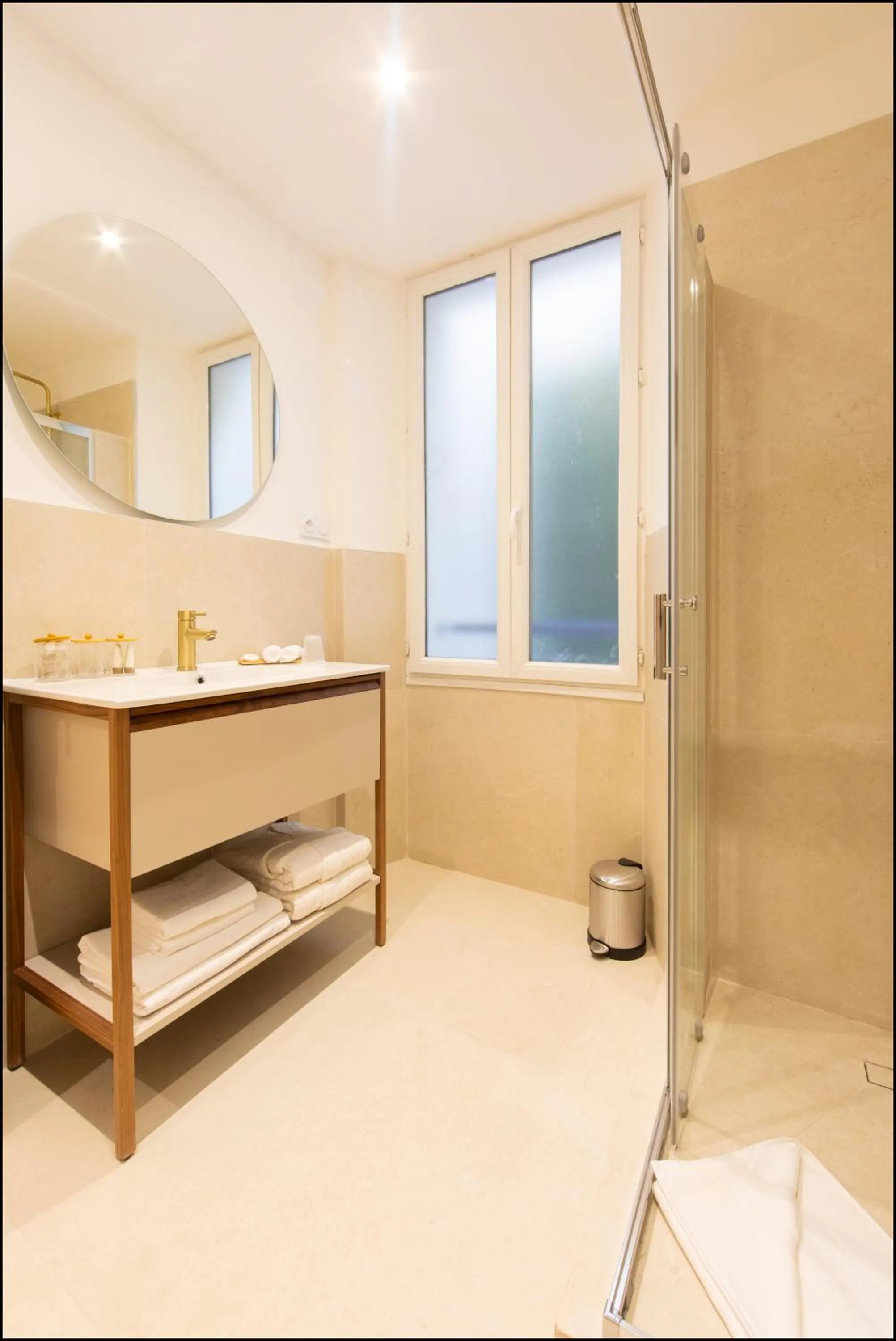 Shower in Hotel Villa Botanica