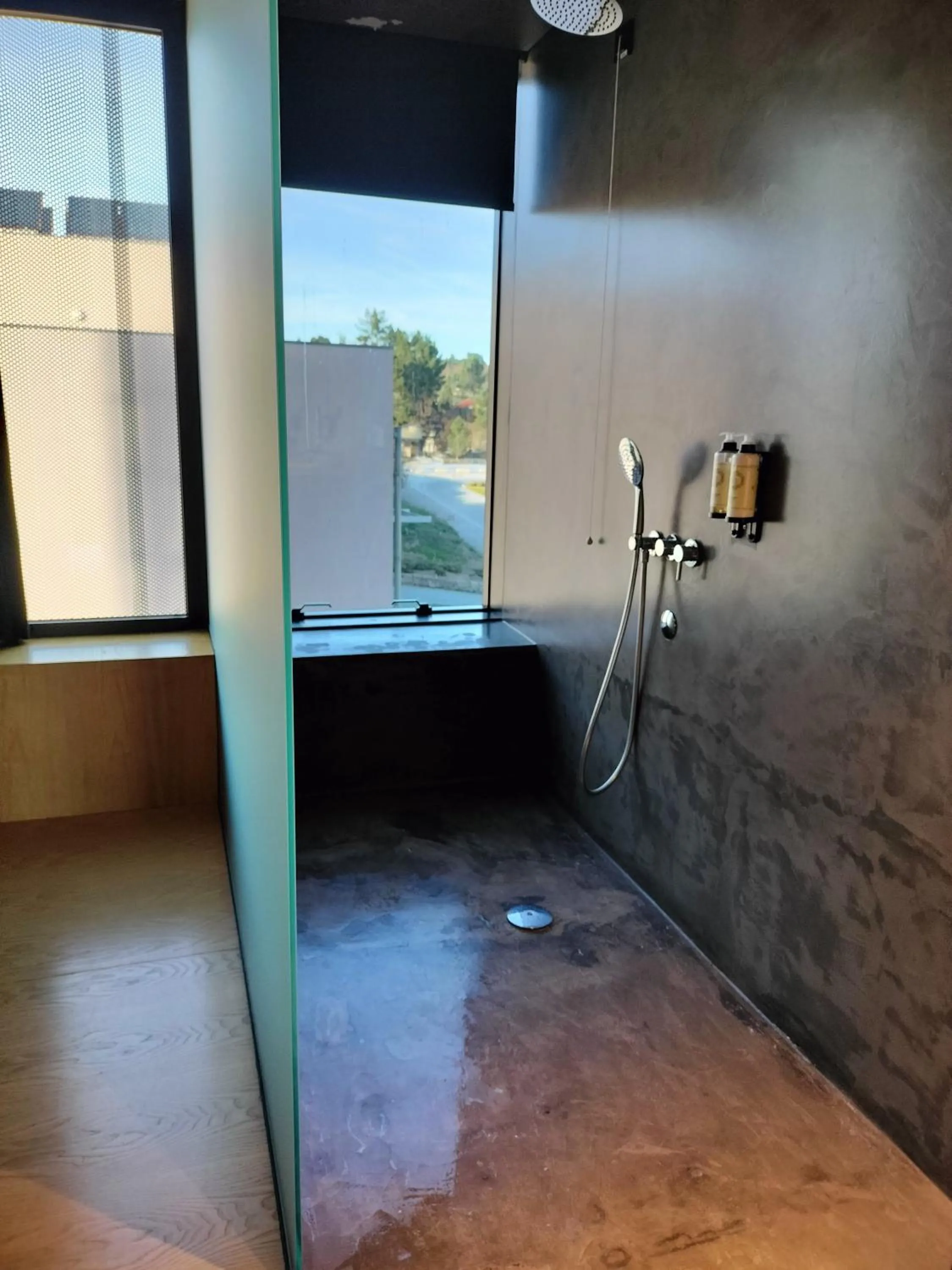 Shower in Cró Hotel Rural