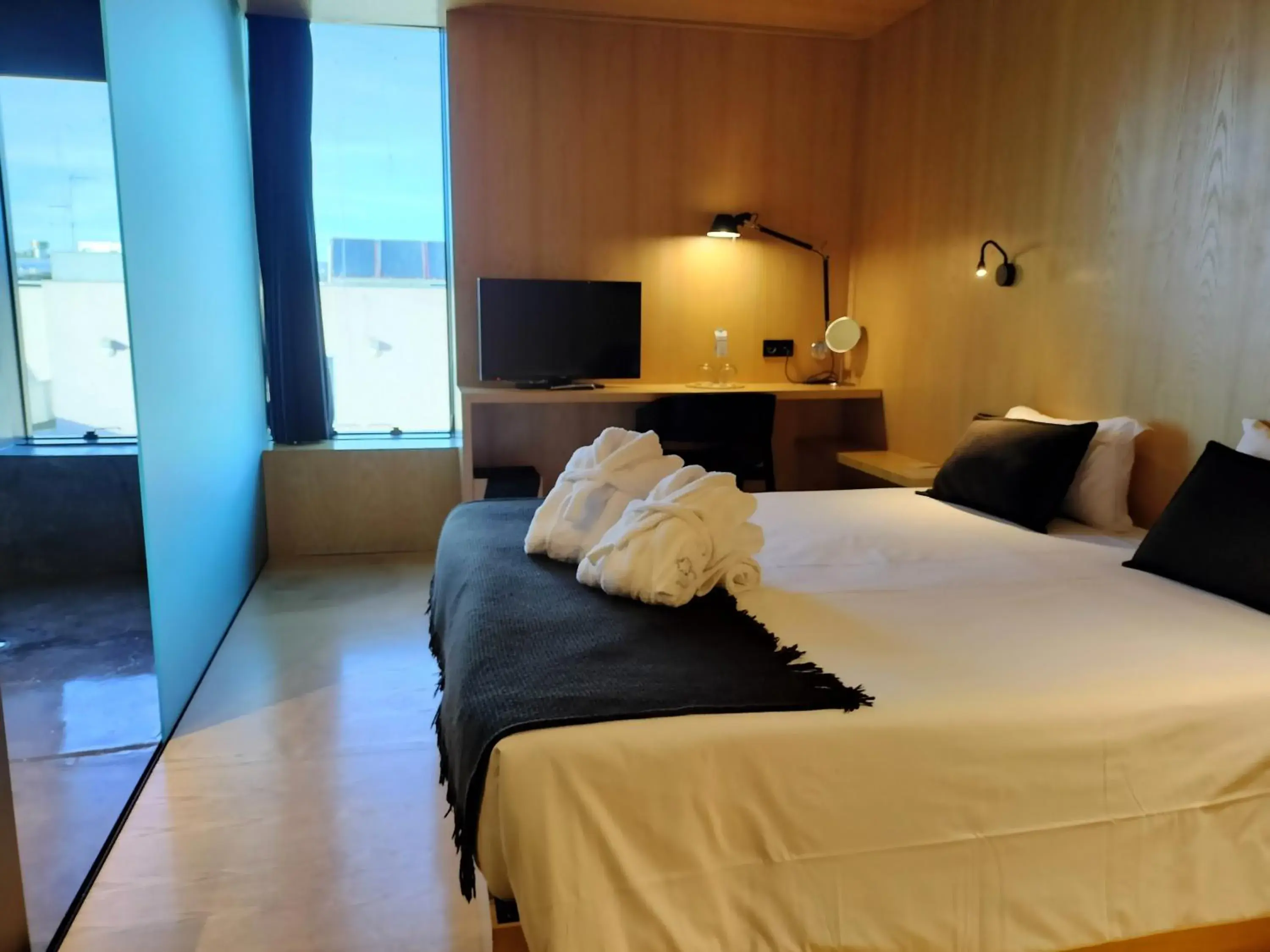 Bed in Cró Hotel Rural Bed in Cró Hotel Rural