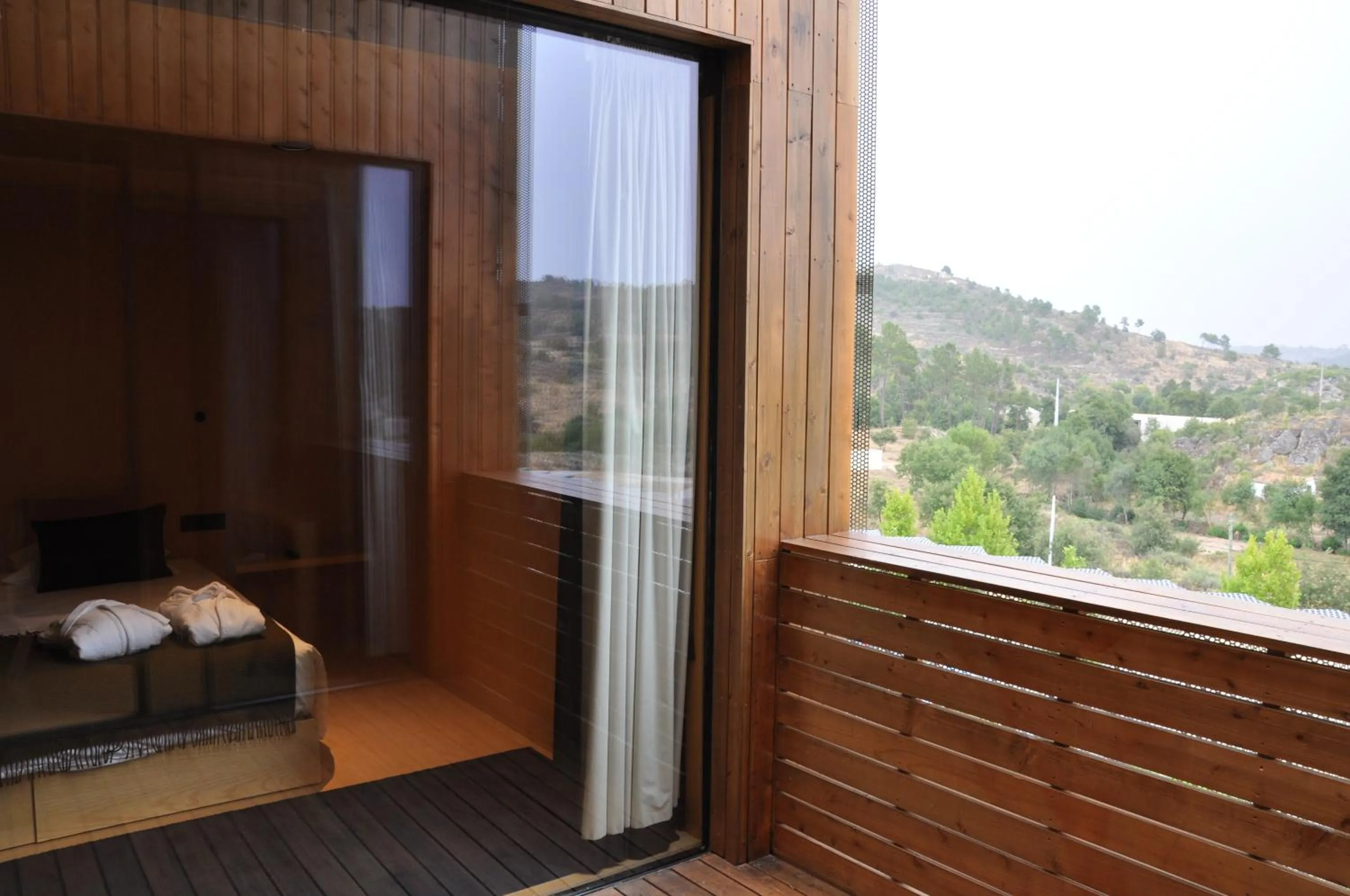 Balcony/Terrace in Cró Hotel Rural