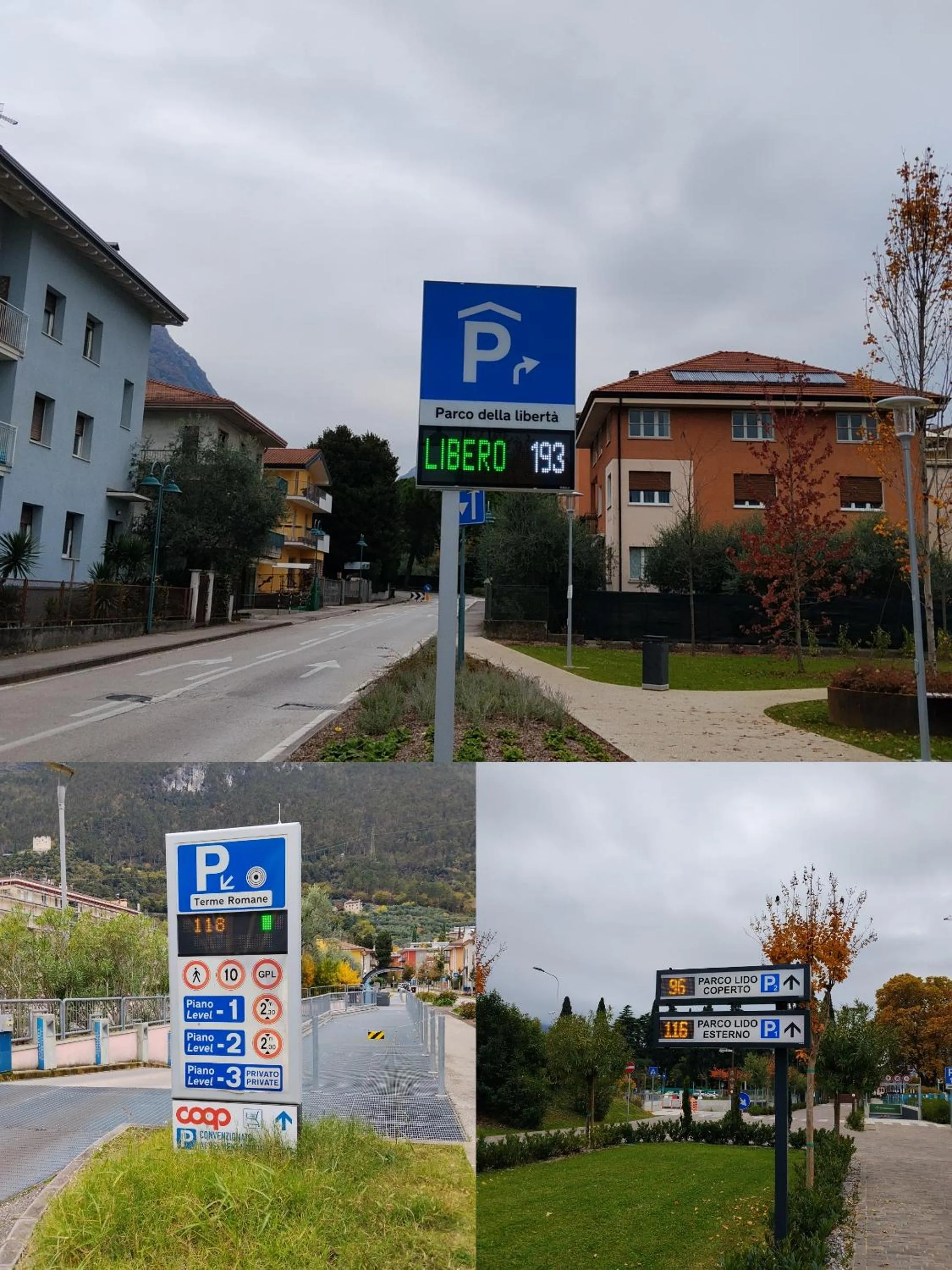 Parking in Vecchia Riva