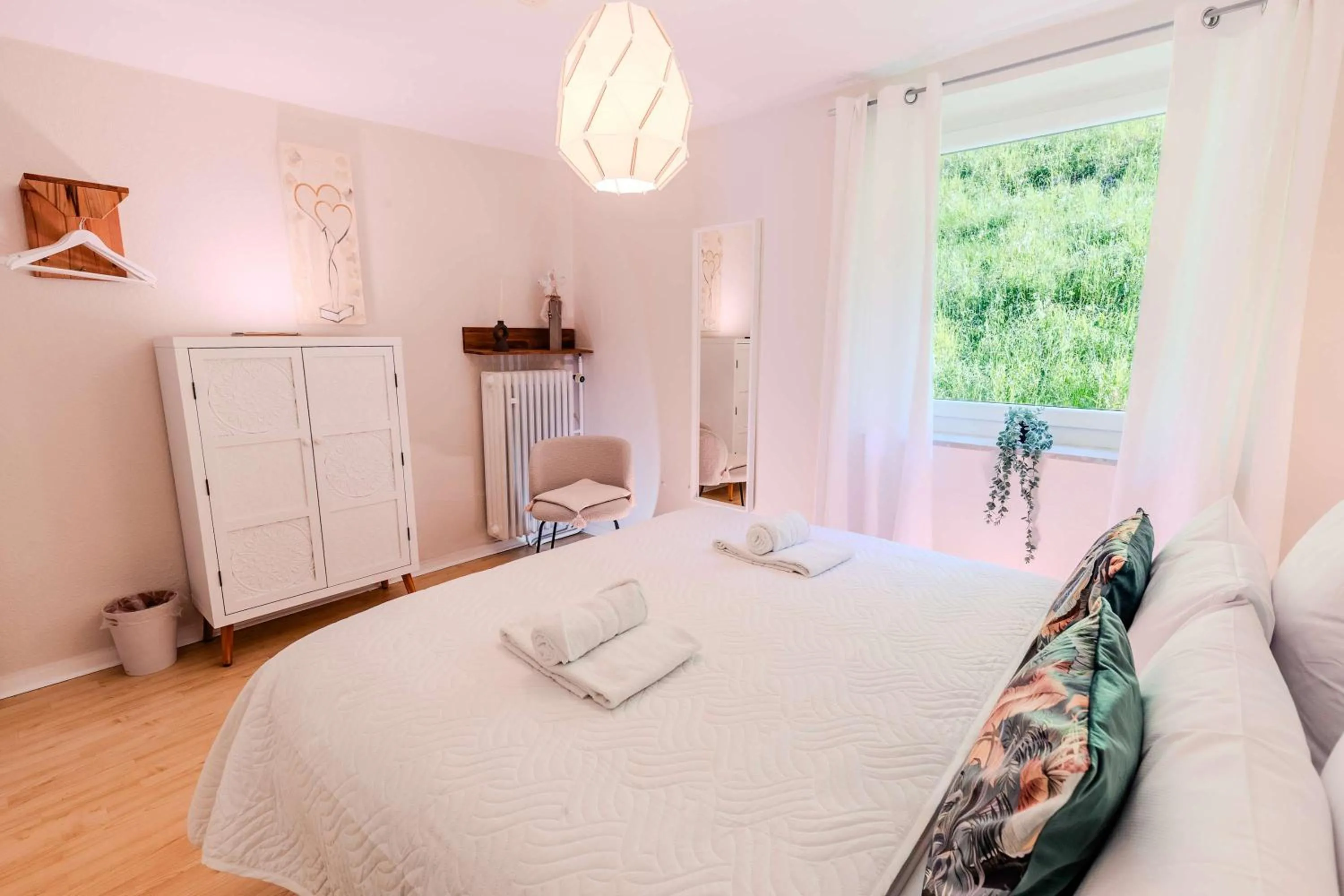 Bed in Weingut Muehlenschenke - Game-Room, Vineyard, Sauna and more