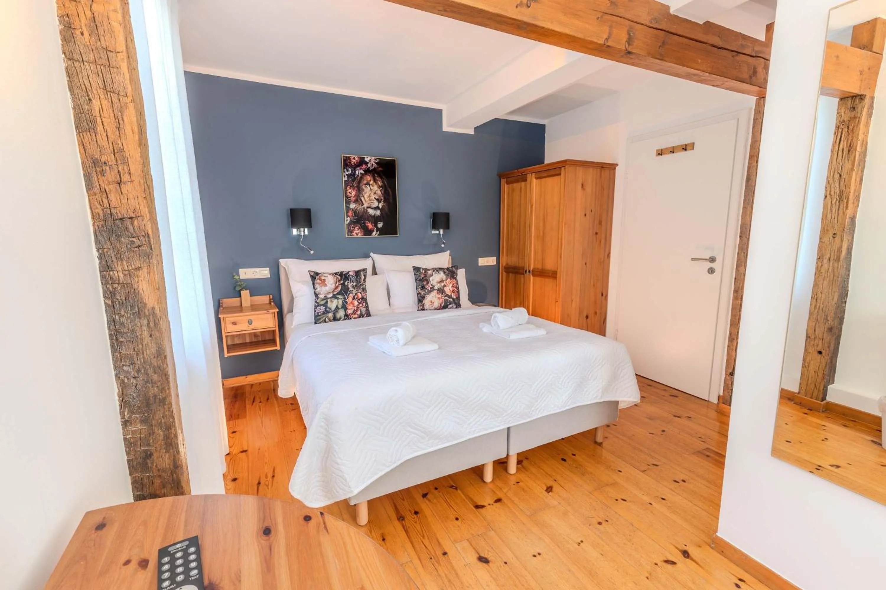 Bed in Weingut Muehlenschenke - Game-Room, Vineyard, Sauna and more