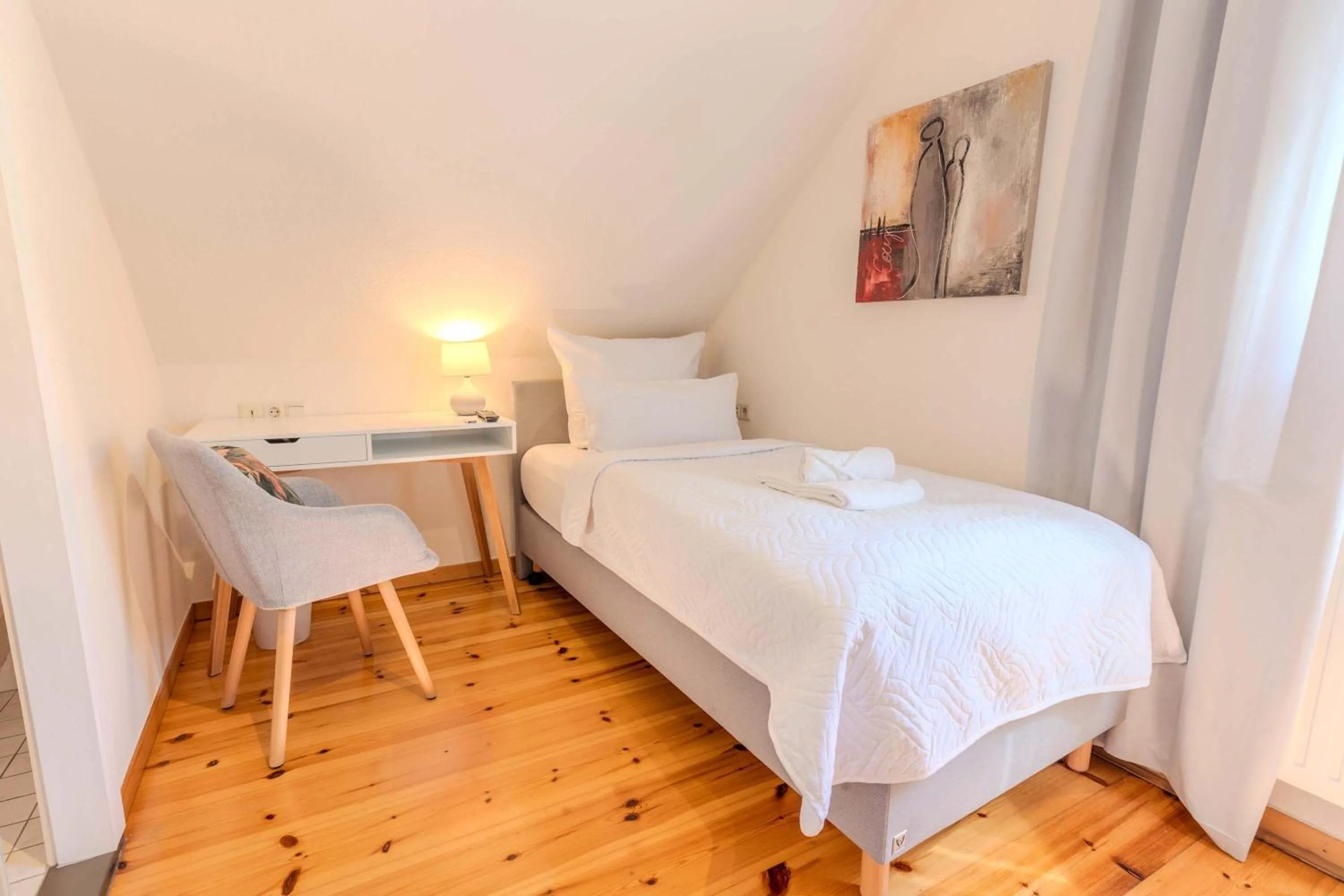 Bed in Weingut Muehlenschenke - Game-Room, Vineyard, Sauna and more