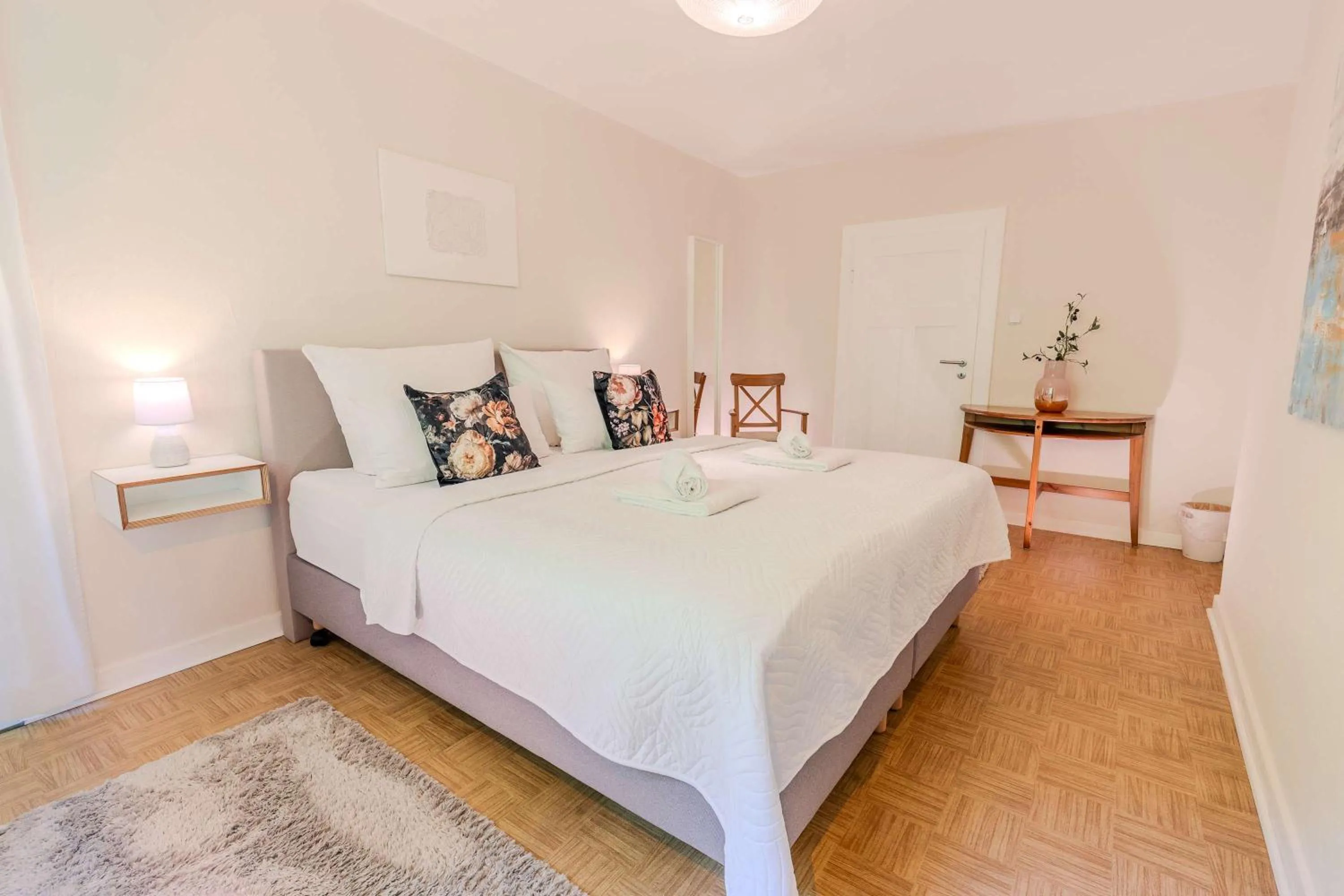 Bed in Weingut Muehlenschenke - Game-Room, Vineyard, Sauna and more