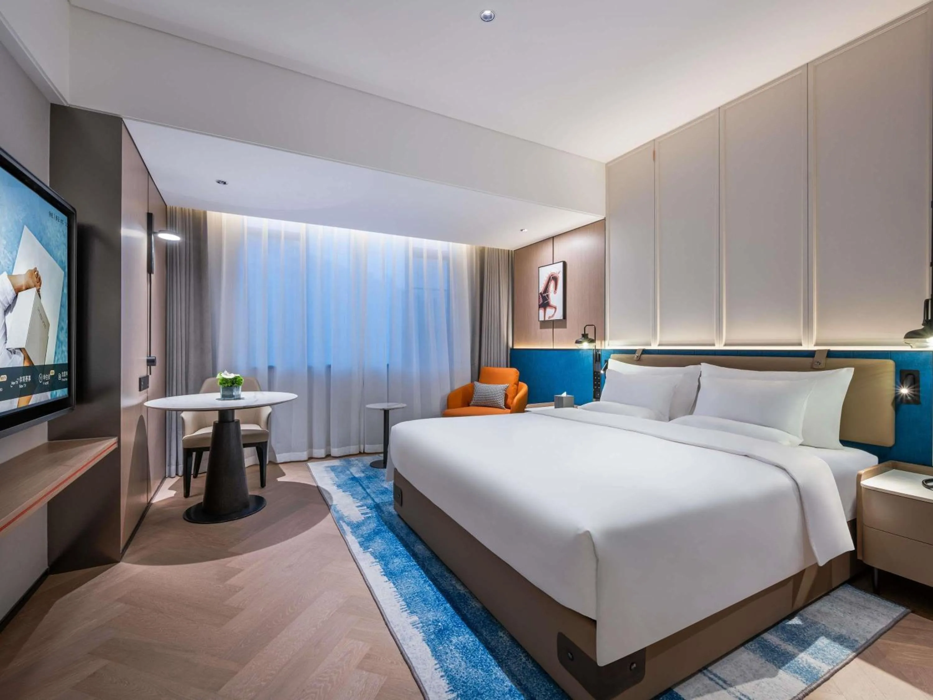 Bedroom, Bed in Novotel Hangzhou Yuhang