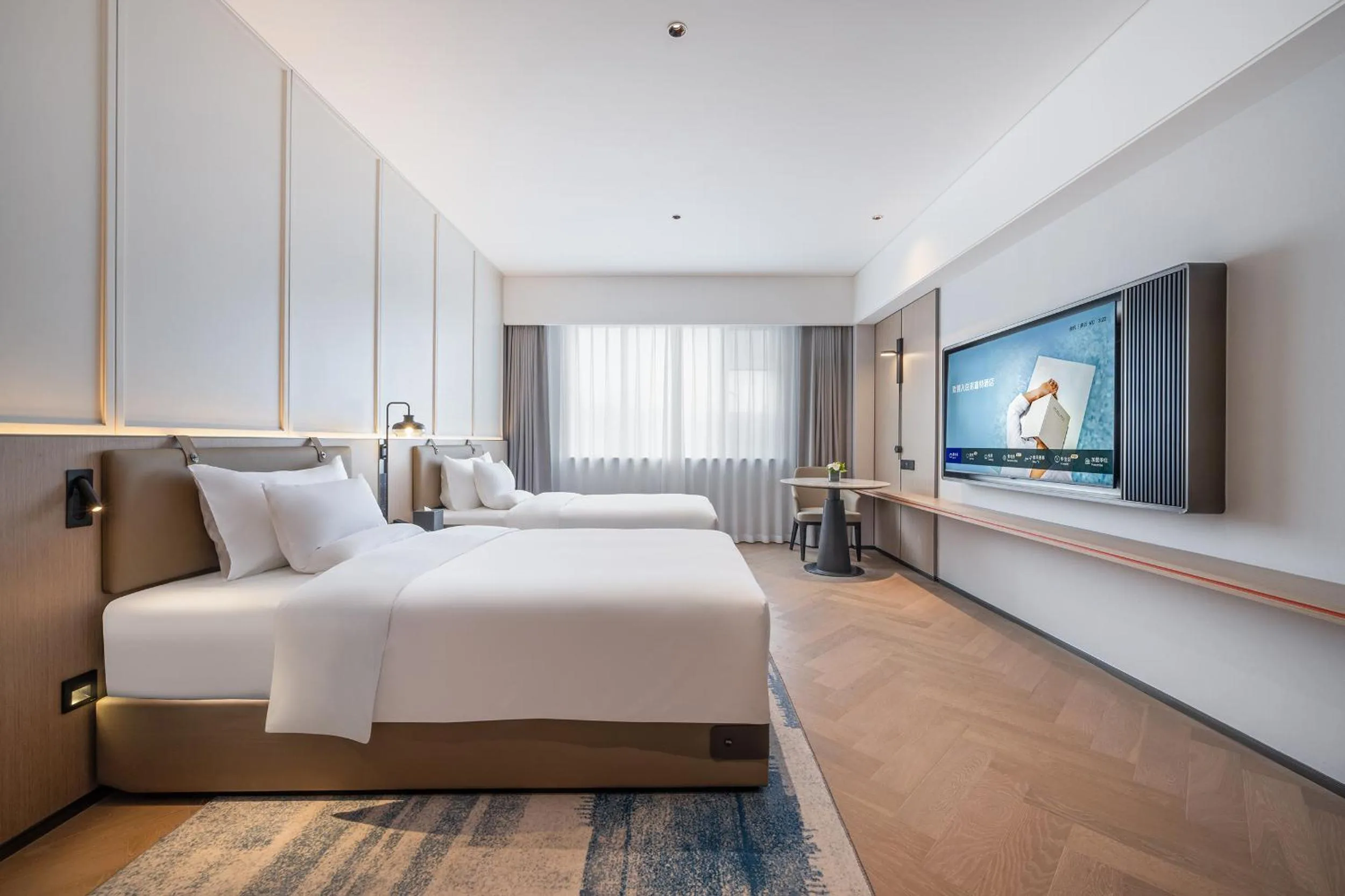 Bed in Novotel Hangzhou Yuhang