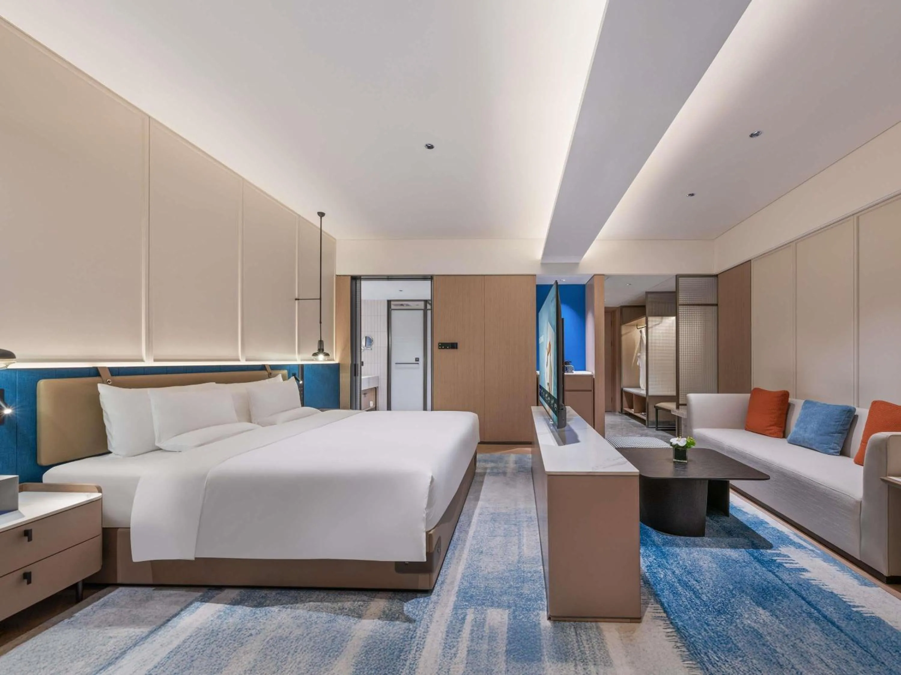 Bedroom, Bed in Novotel Hangzhou Yuhang
