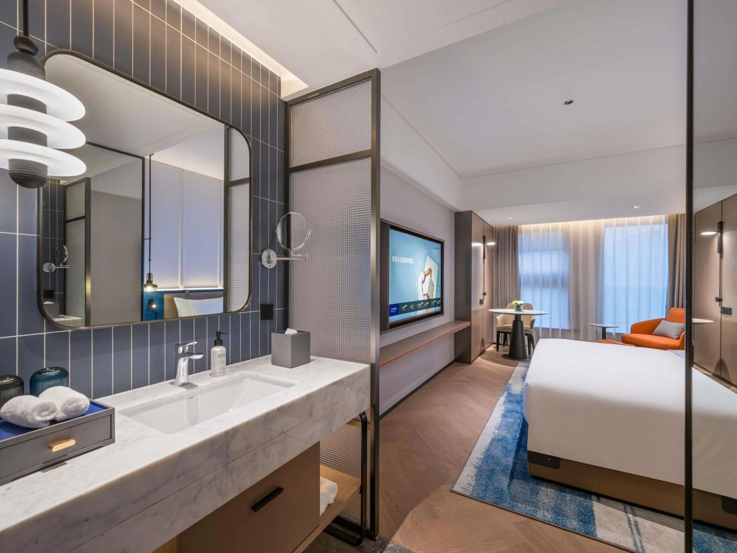 Bedroom, Bed in Novotel Hangzhou Yuhang
