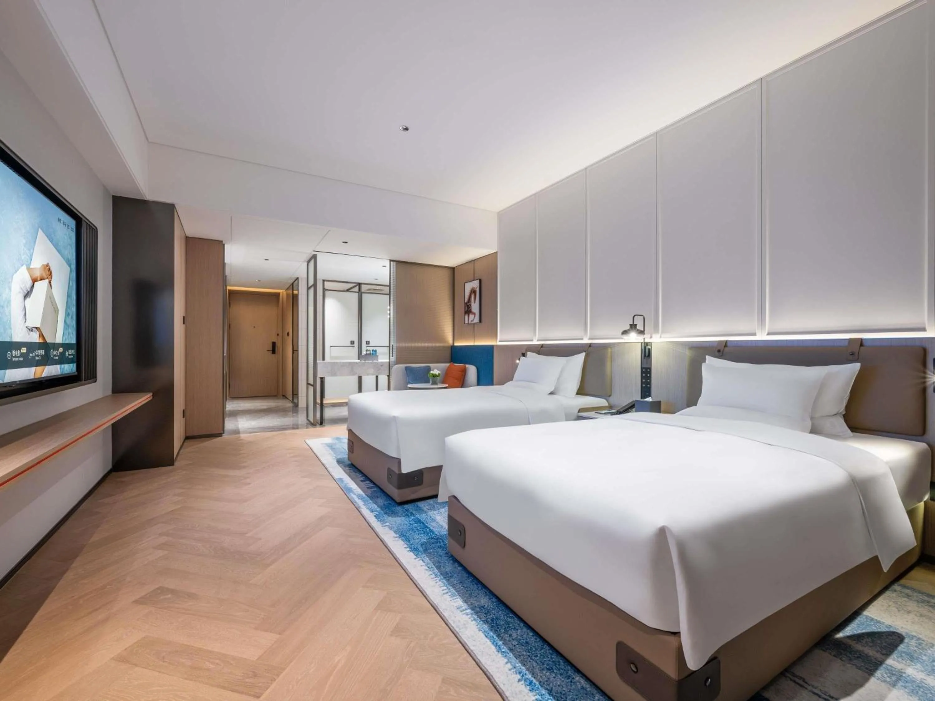 Bedroom, Bed in Novotel Hangzhou Yuhang