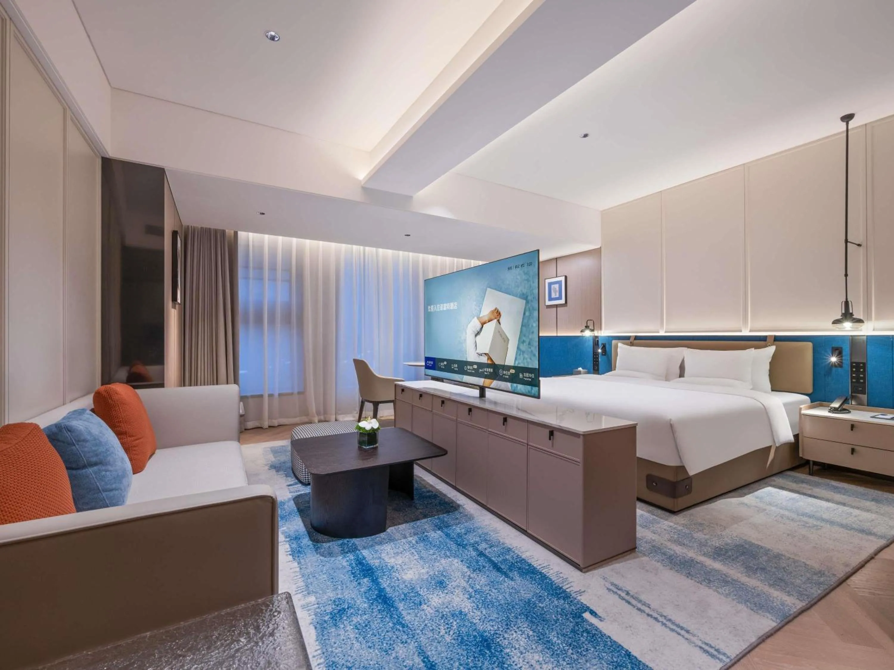 Bedroom, Bed in Novotel Hangzhou Yuhang