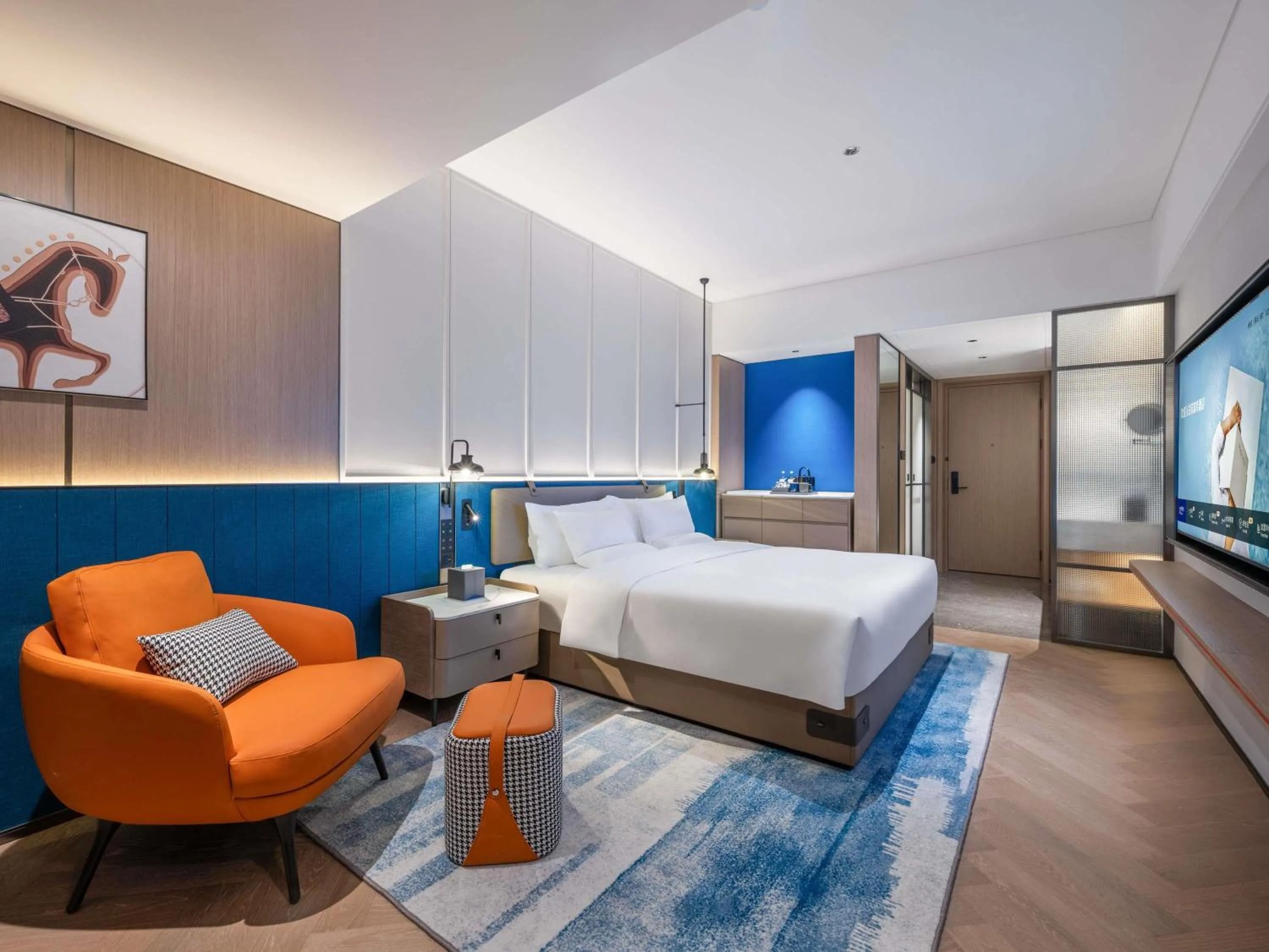 Bedroom, Bed in Novotel Hangzhou Yuhang
