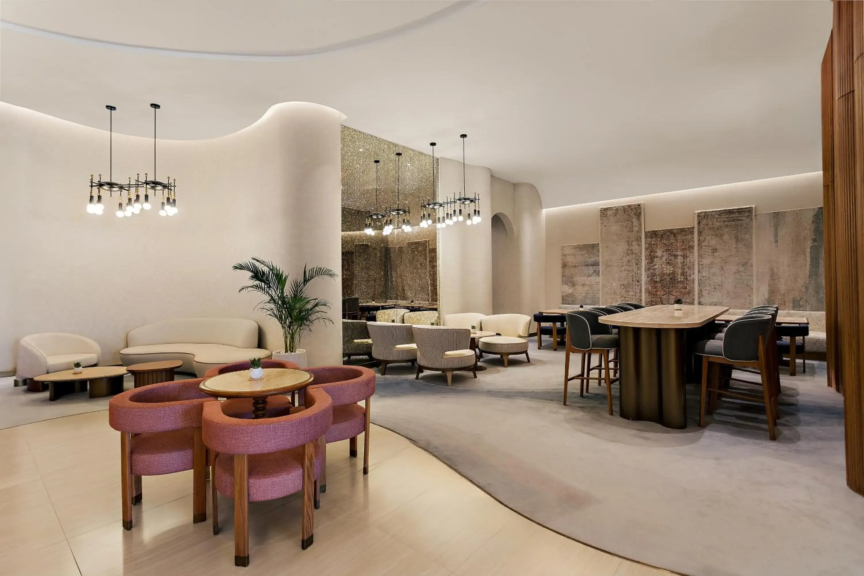 Lobby or reception in Mercure Abu Dhabi Downtown Lobby or reception in Mercure Abu Dhabi Downtown