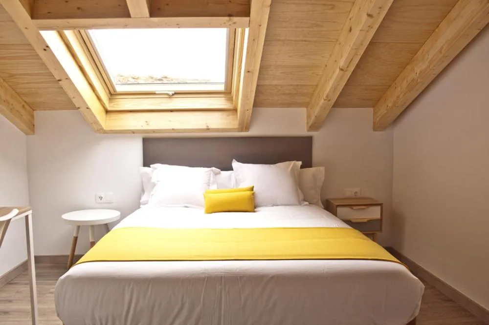 Bed in Lux Apartamentos Santiago