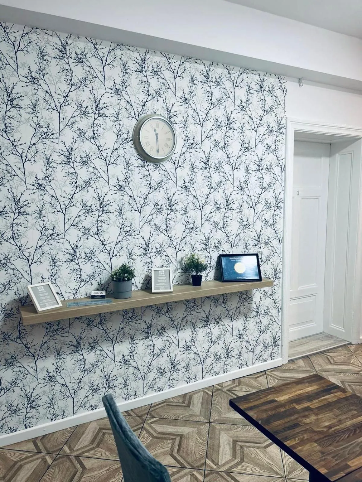 Seating area in Hostel Octopus Gdańsk