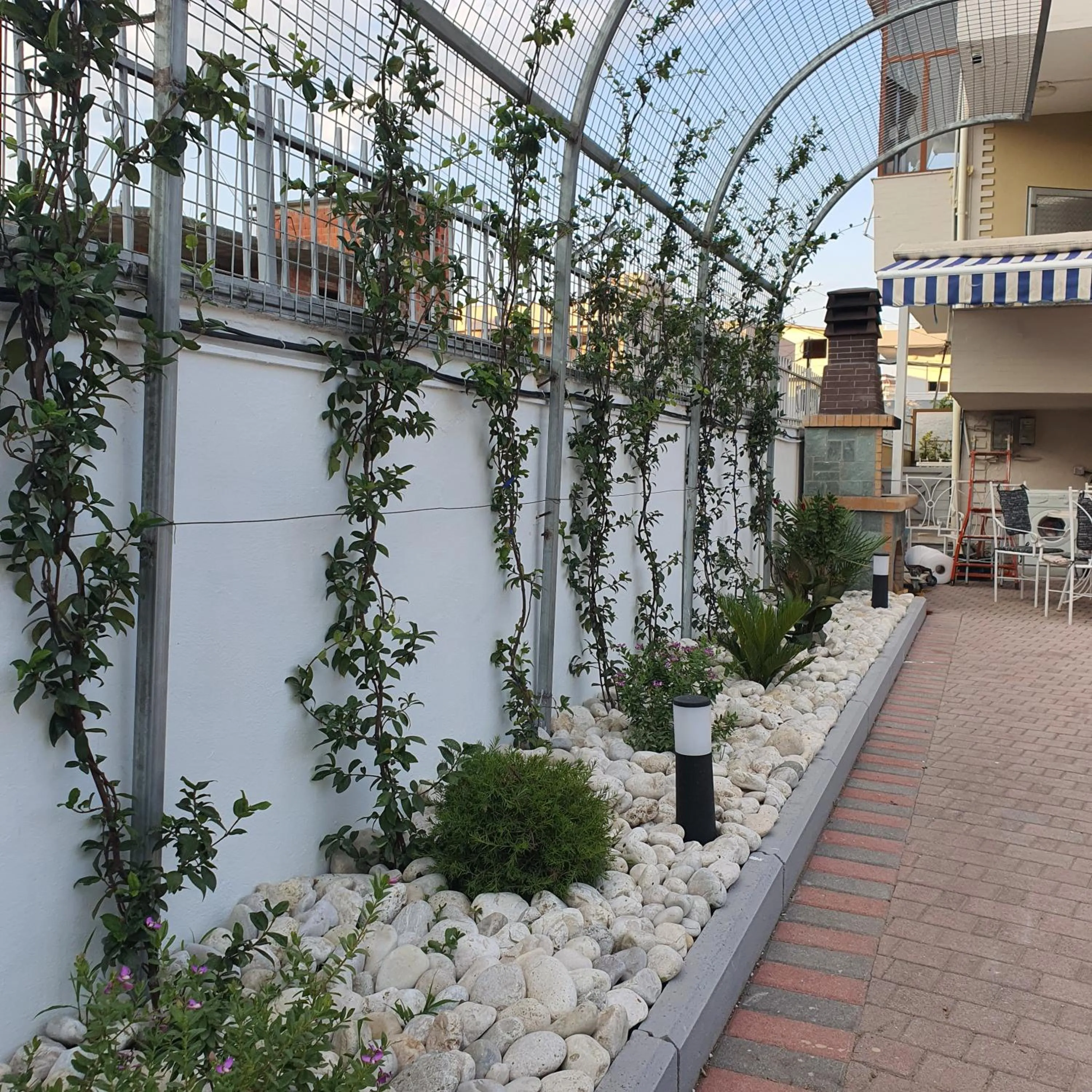 Garden view in My Apartments Durres