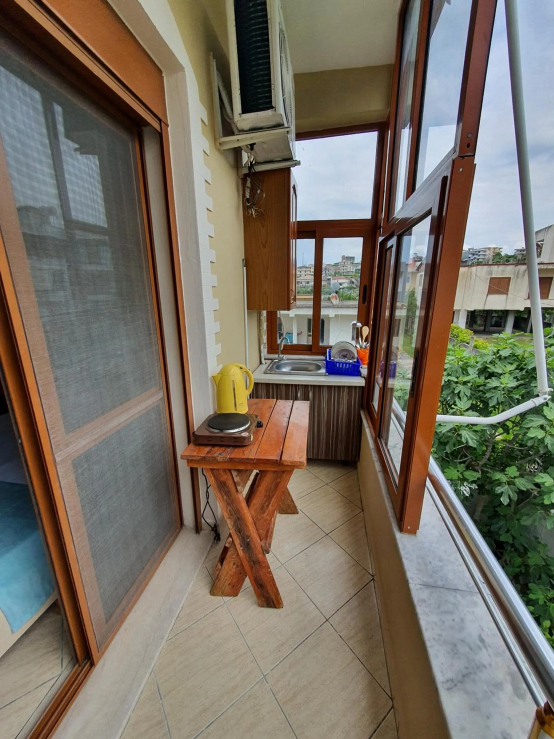 Kitchen or kitchenette in My Apartments Durres