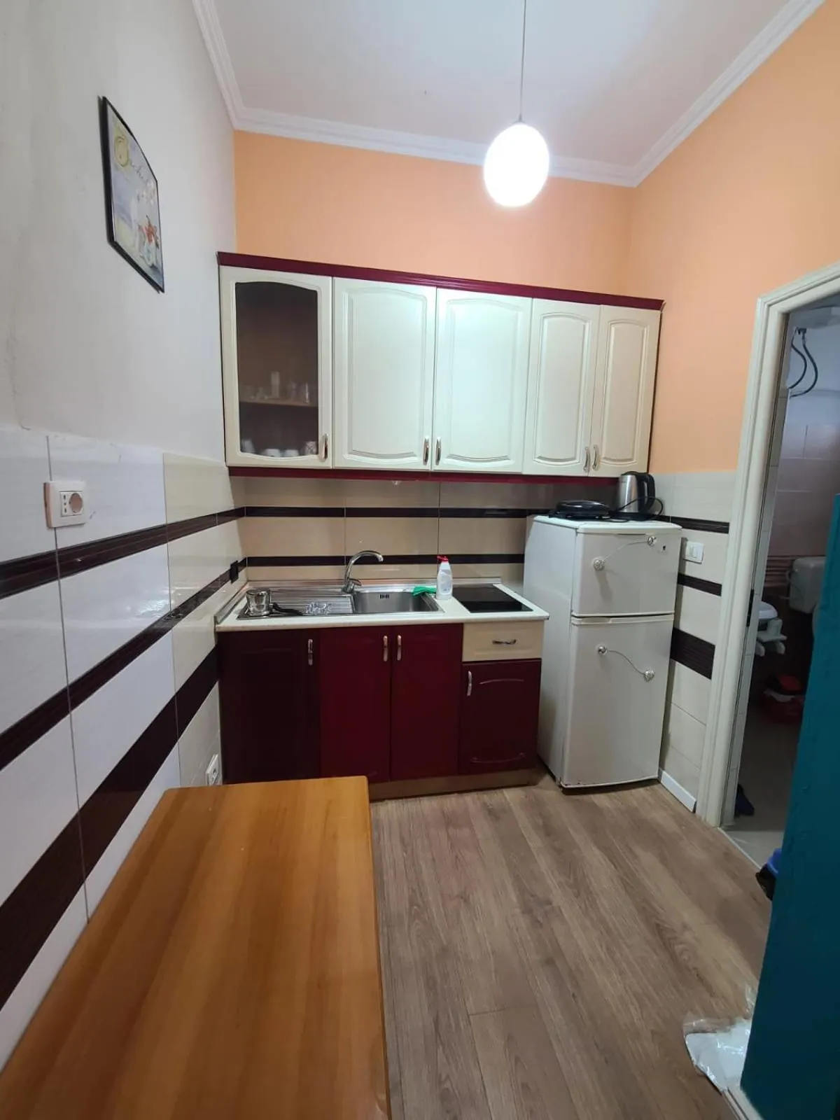 Kitchen or kitchenette in My Apartments Durres
