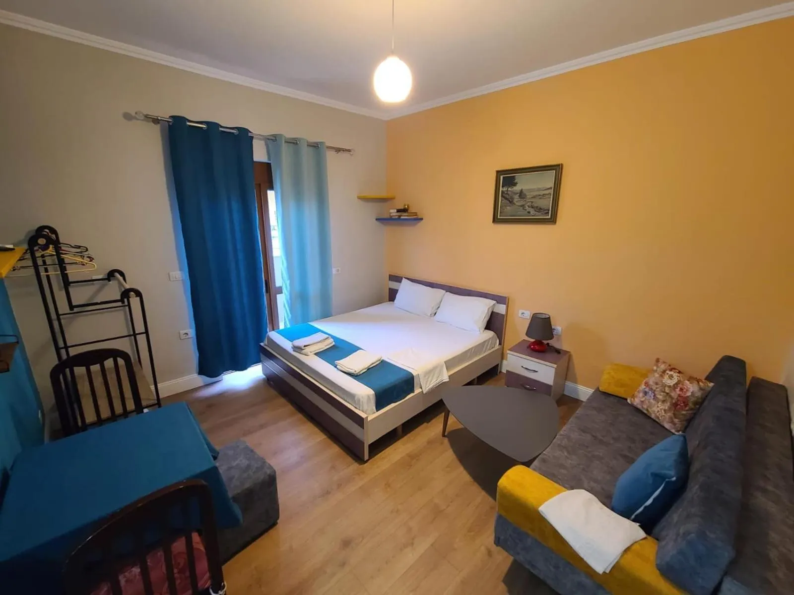 Photo of the whole room, Bed in My Apartments Durres