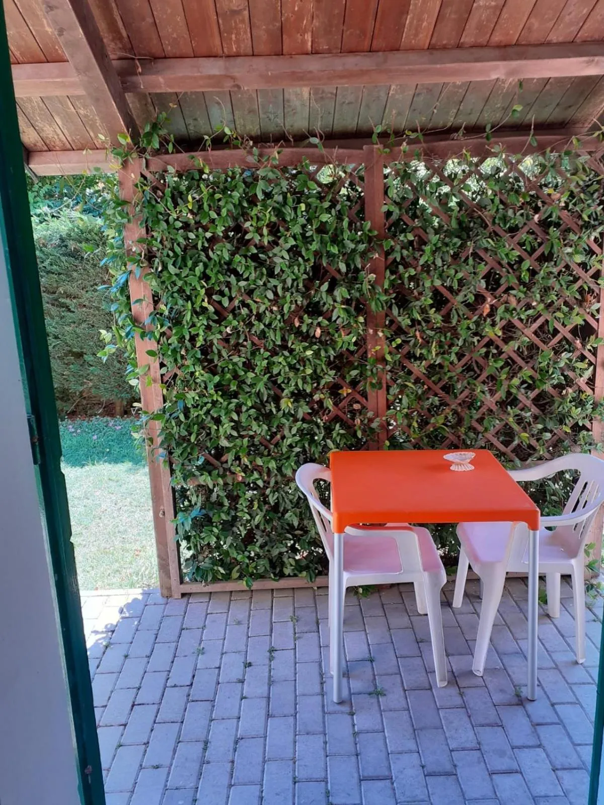 Patio in Albergo ristorante Elena