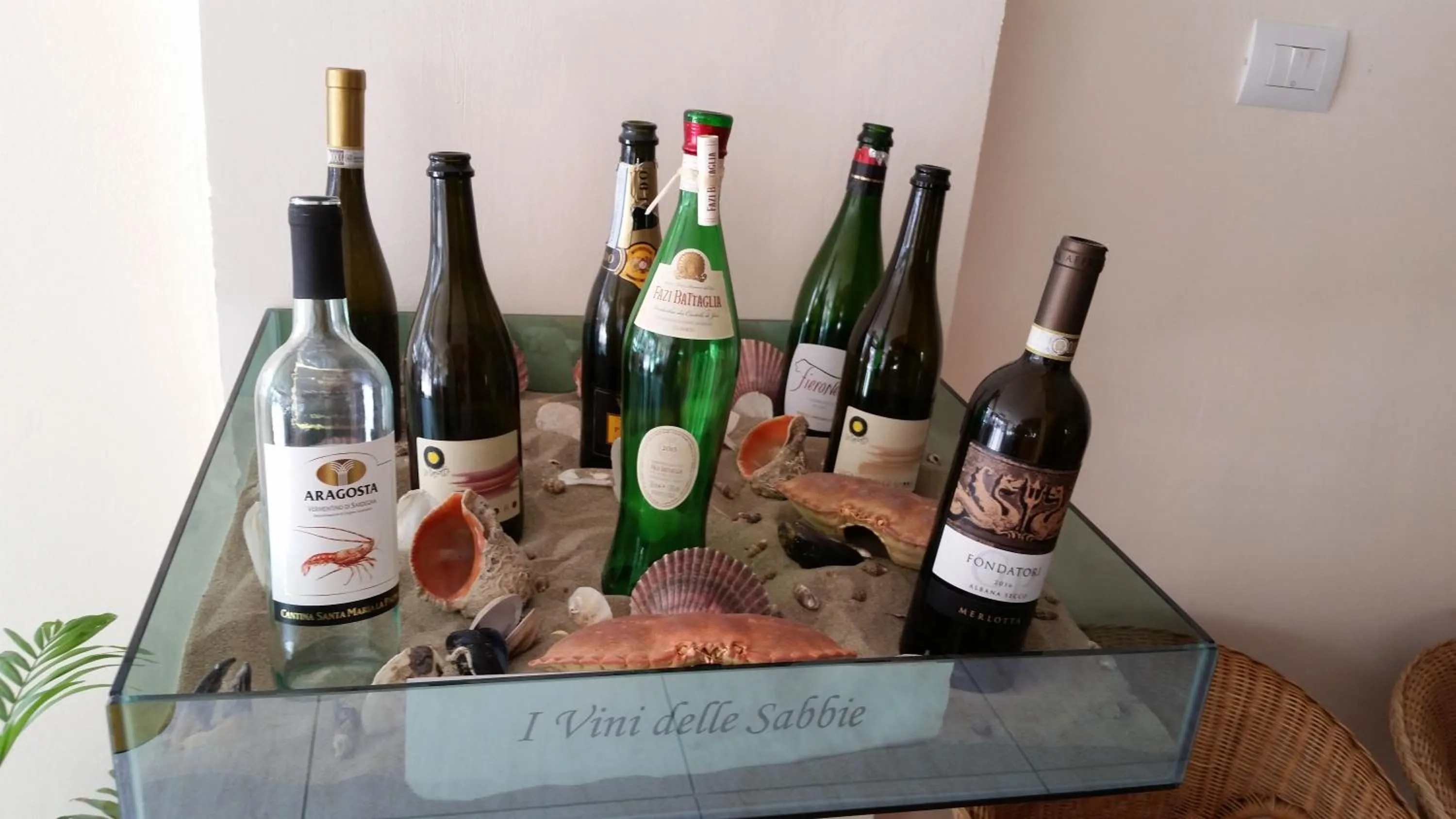 Decorative detail in Albergo ristorante Elena