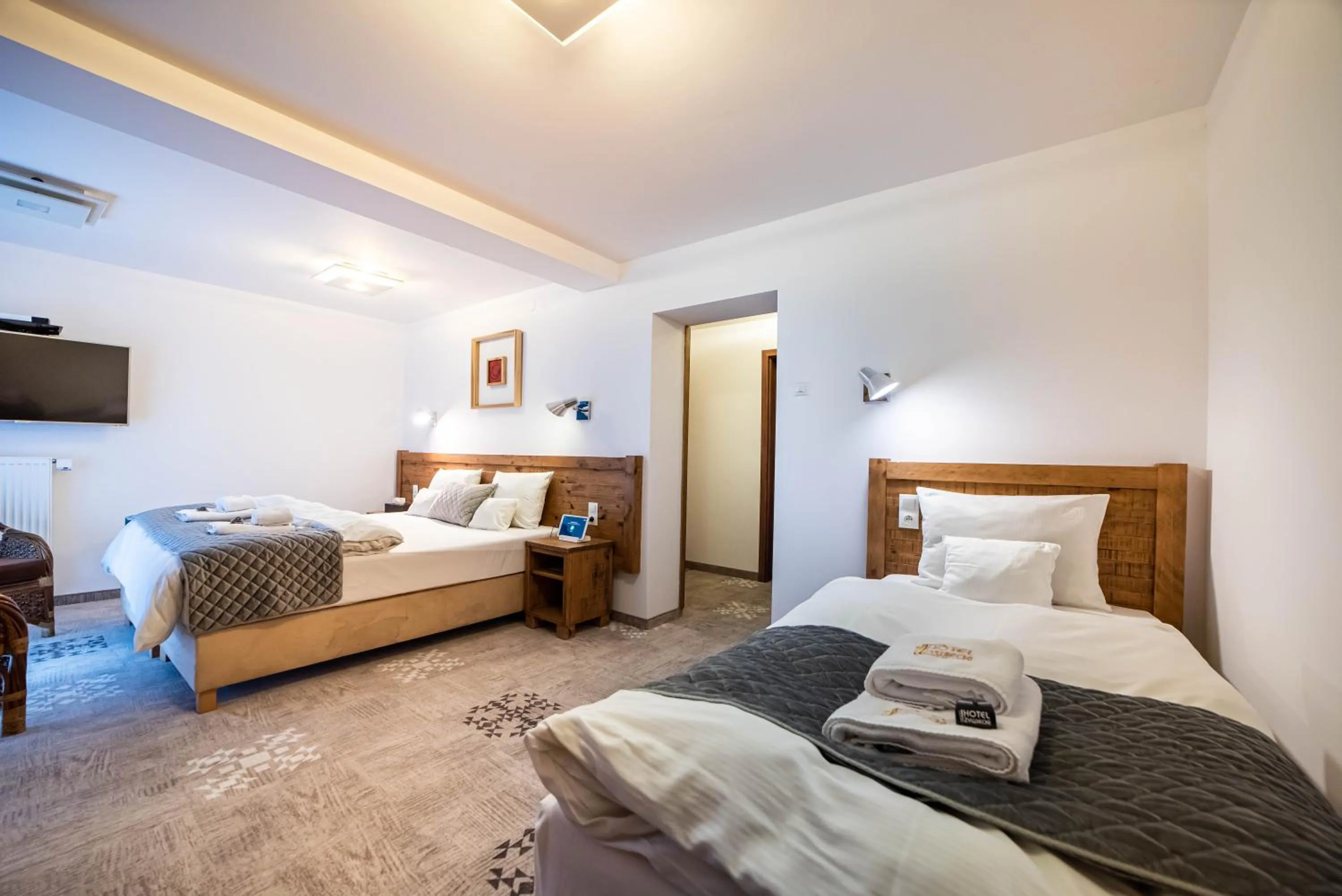 Photo of the whole room, Bed in Apartamenty przy Hotelu Żywieckim