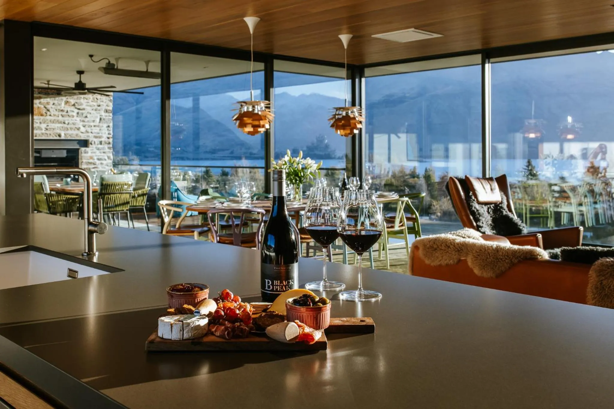 Food close-up in Ridgecrest - Sleeps 12 - Mountain Views